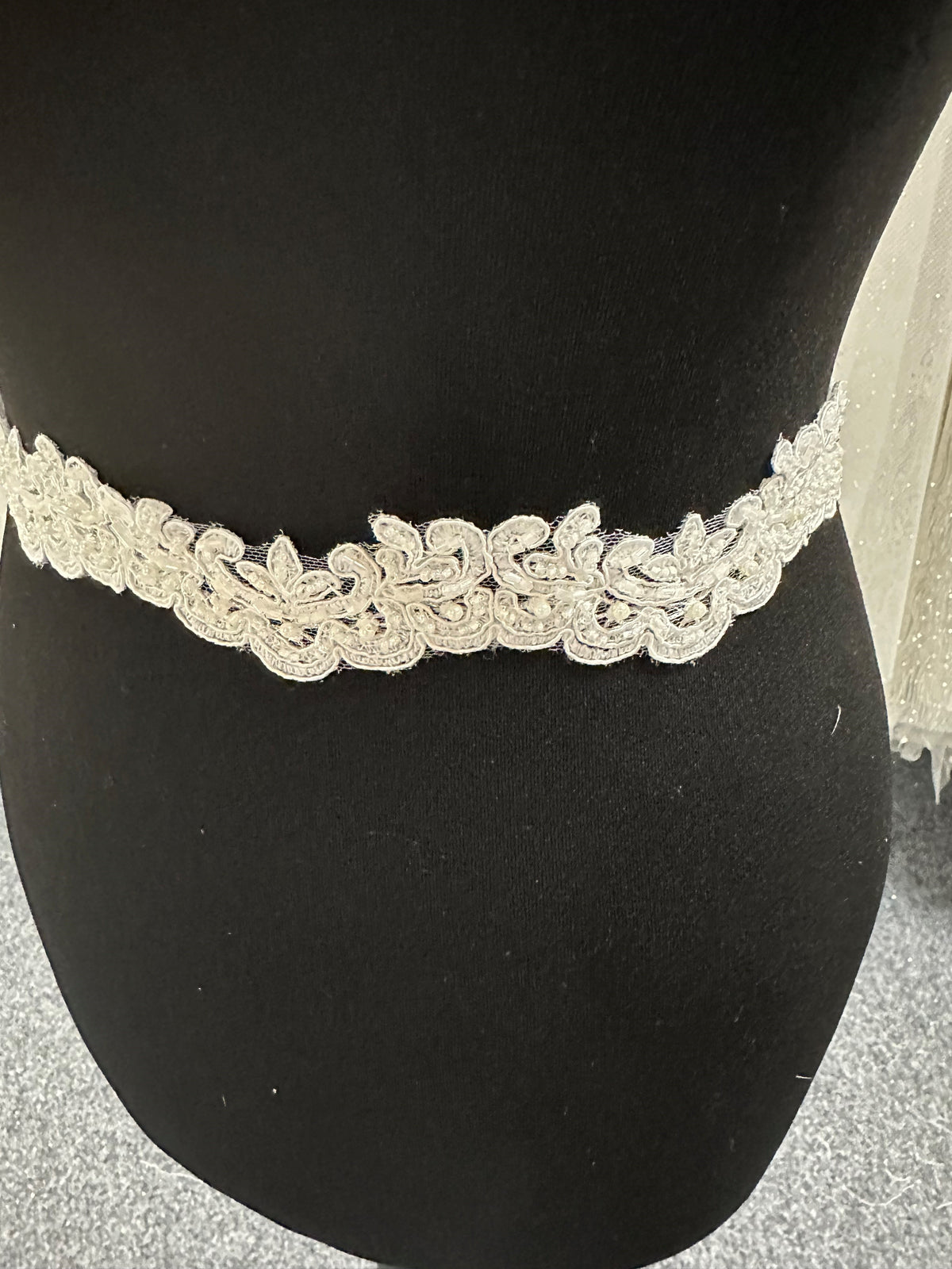 Ivory Corded and Beaded Trim – Tops (CF)