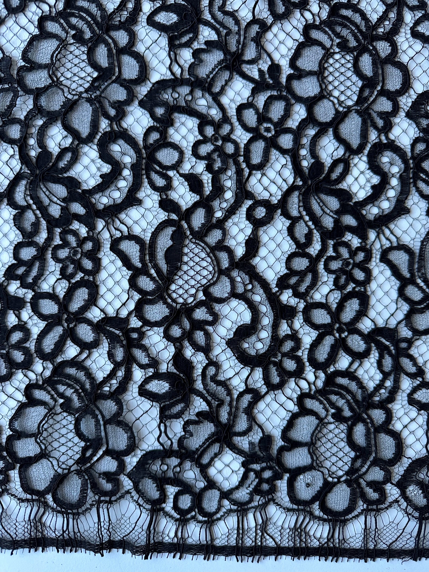 Black Chantilly Lace - Tica