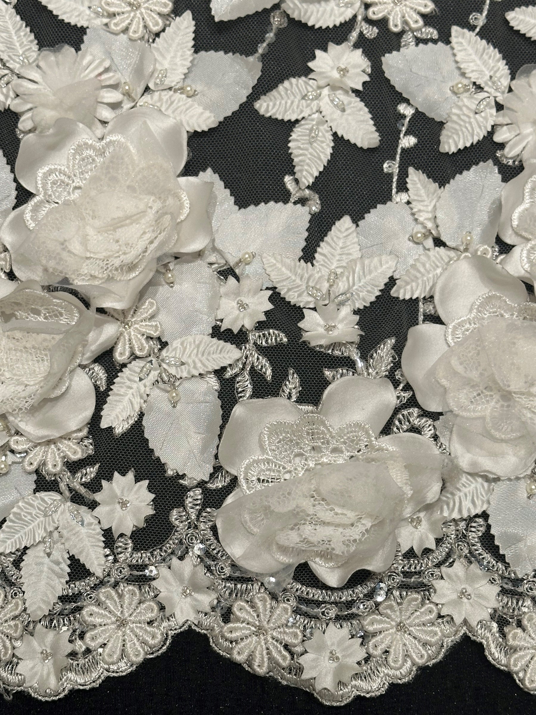 Ivory 3D Lace - Julieanne