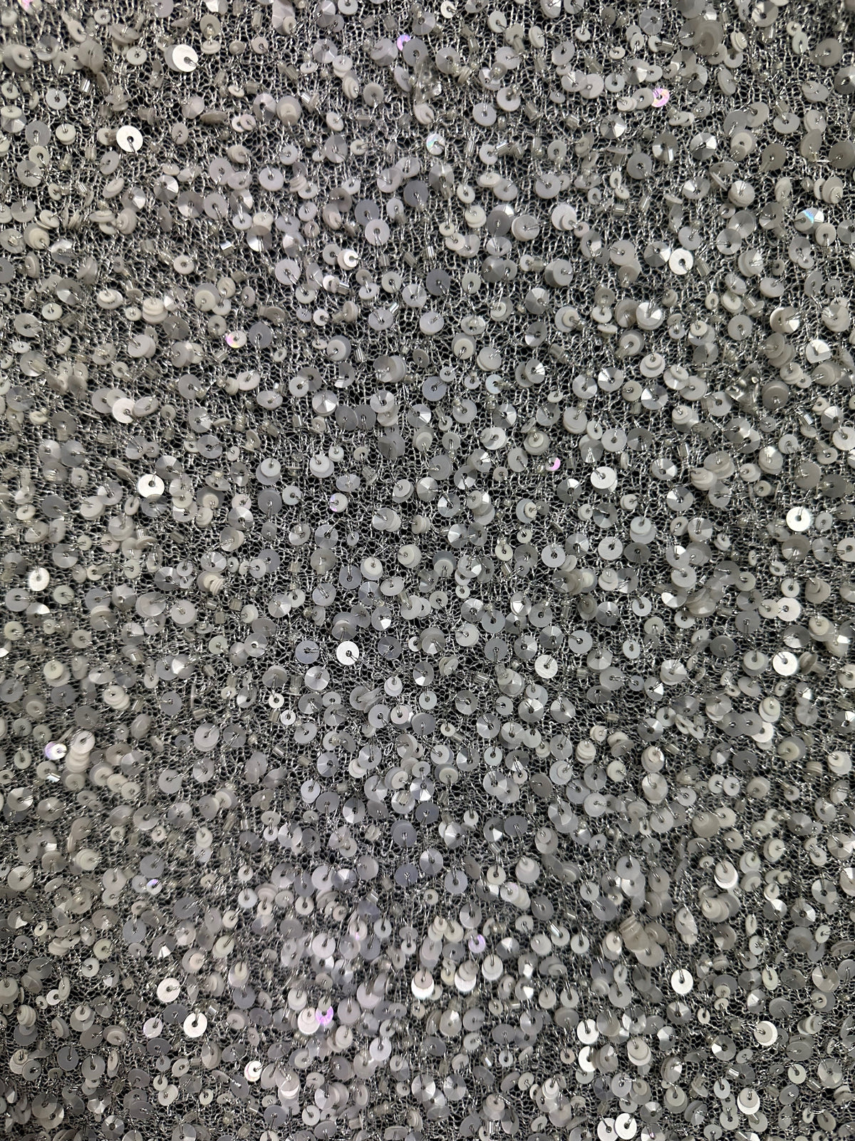 Ivory Sequin mesh - Jaipur