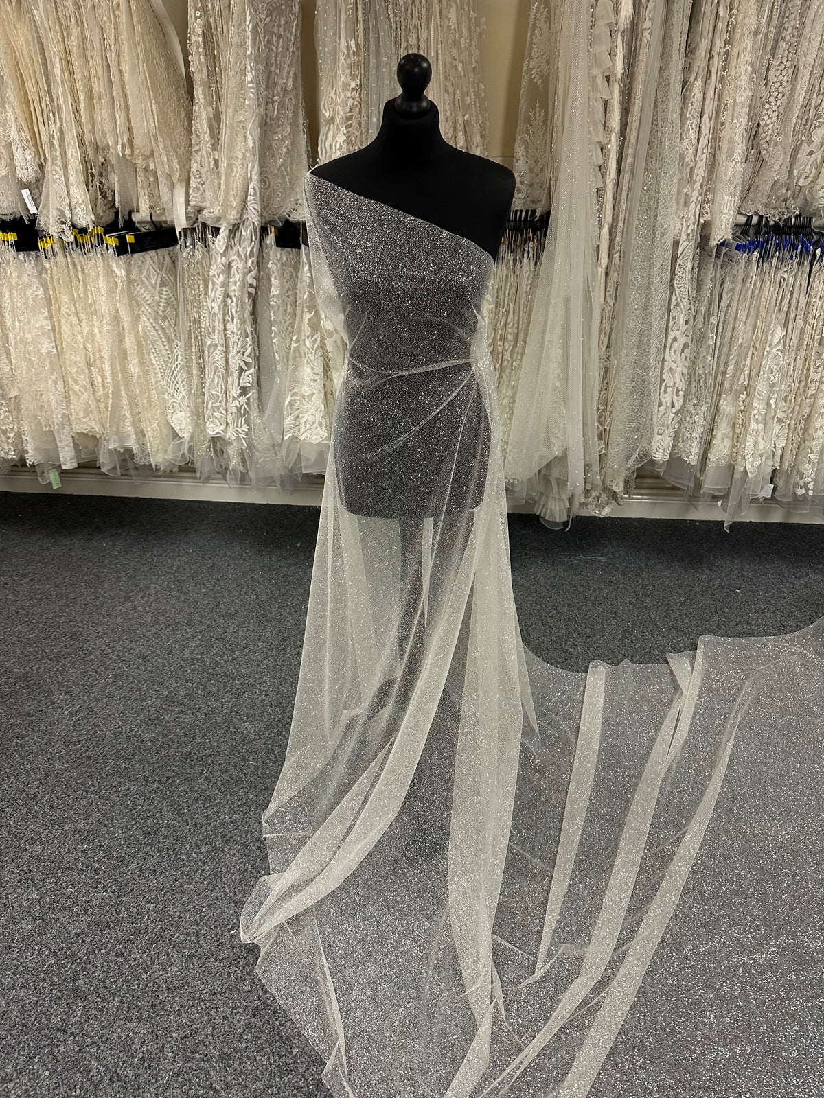 Ivory Glitter Tulle - Appeal