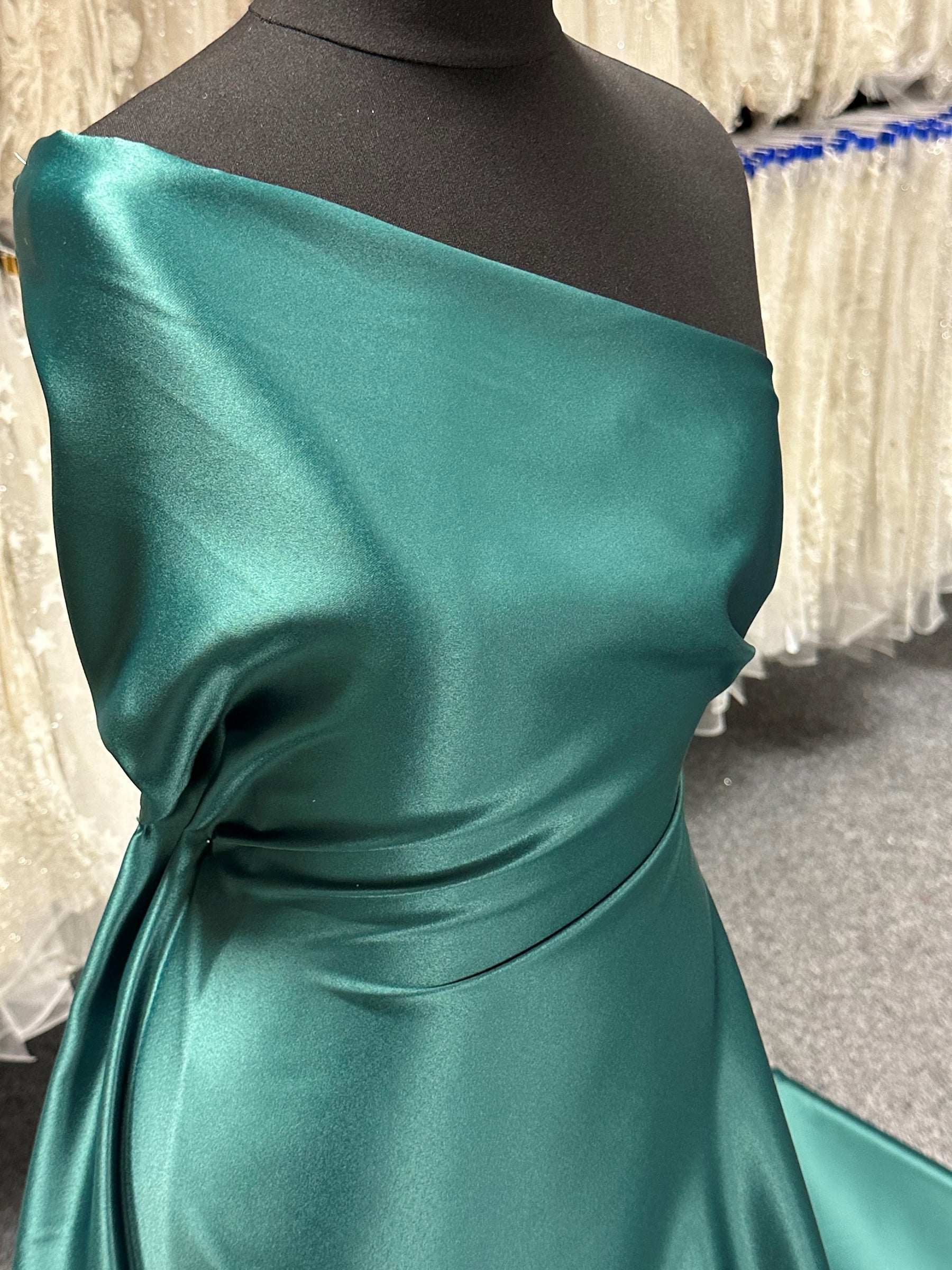 Bottle Polyester Duchess Satin - Scenery