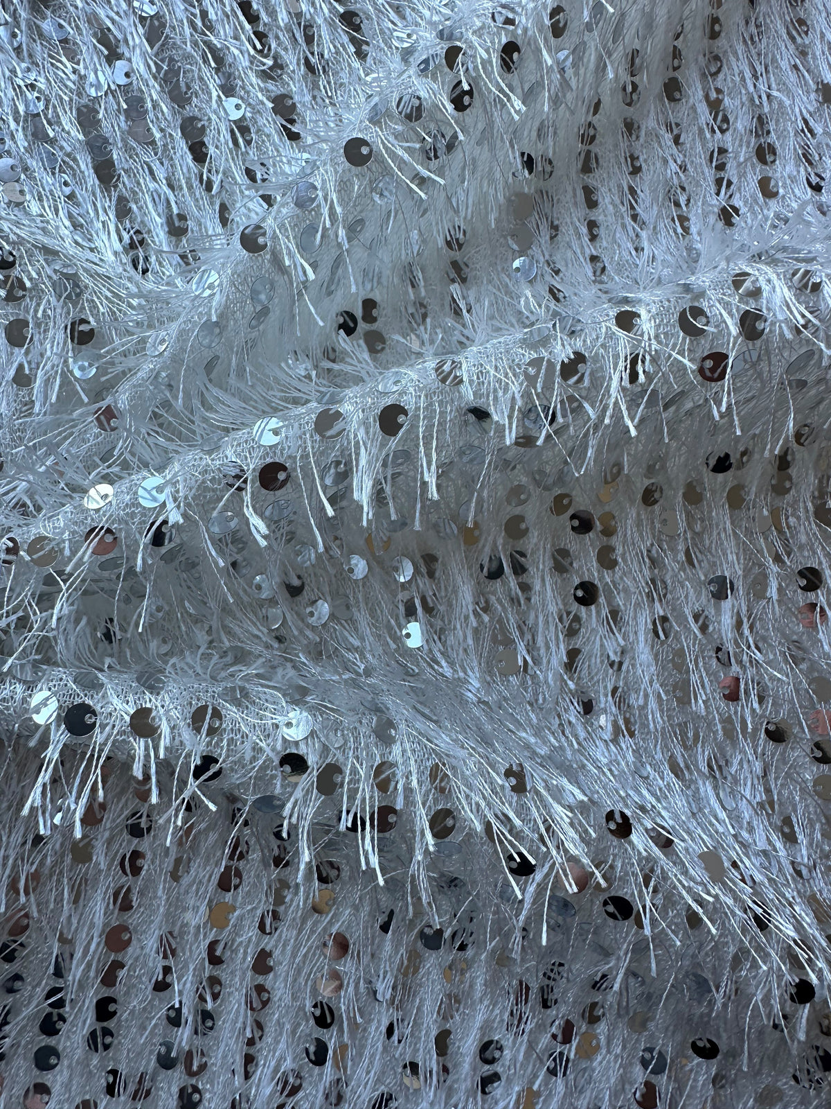 Silver Glamour Fabric - Ronda (CF)