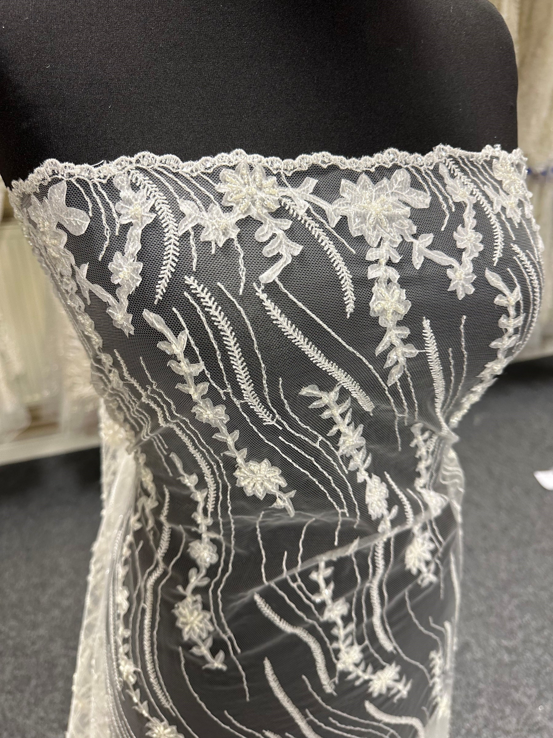 Ivory Laser Lace - Florence