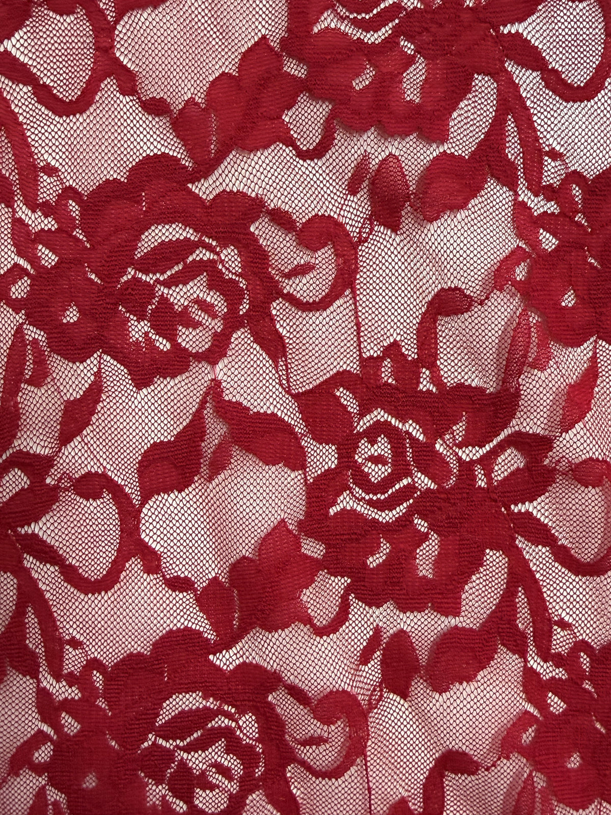 Bordeaux Raschel Stretch Lace – Matina