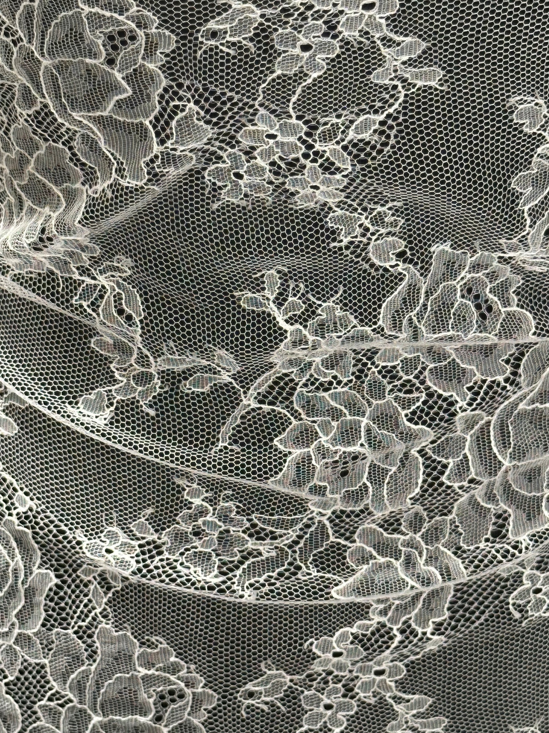 Ivory Chantilly Lace - Camden