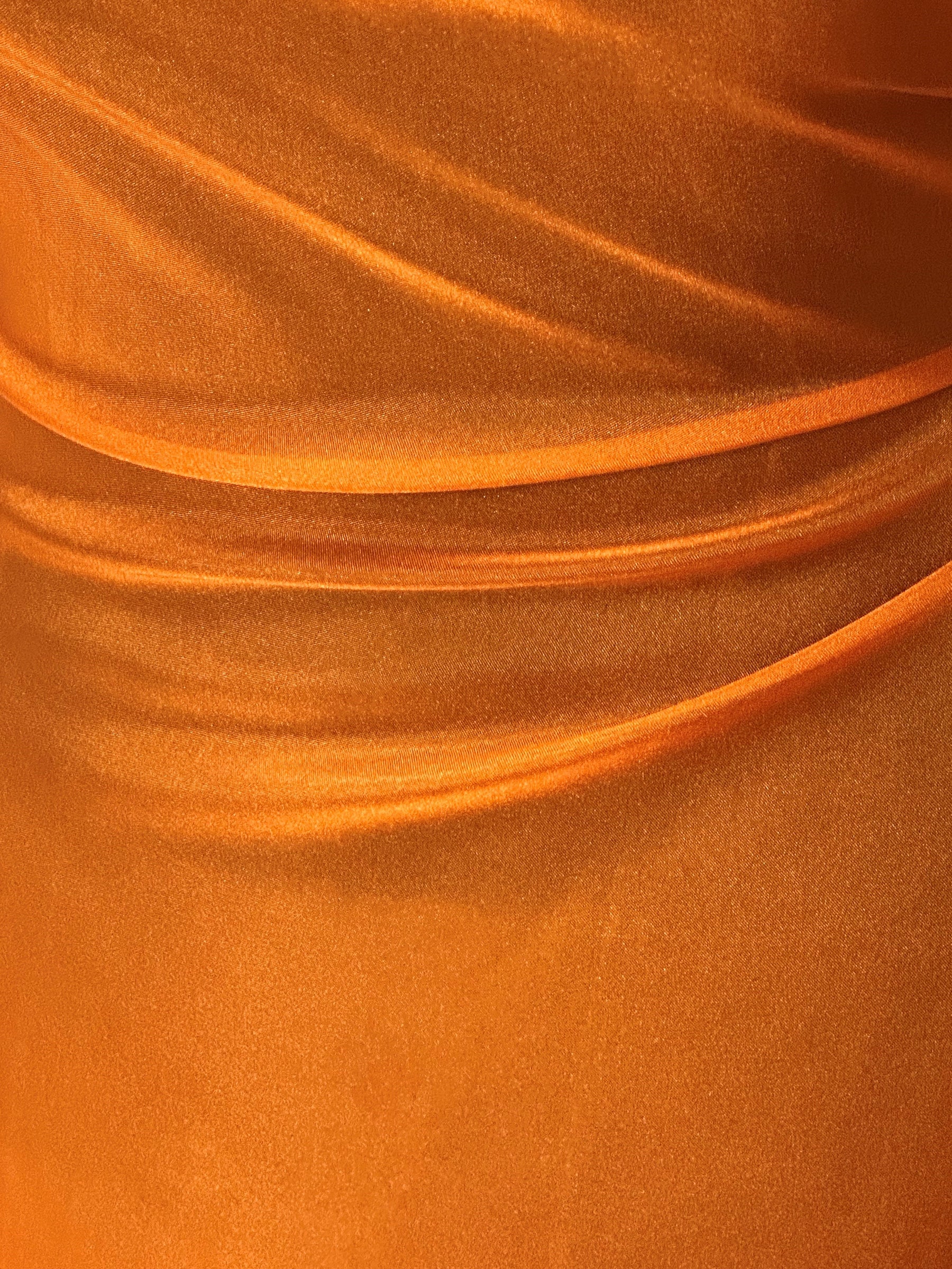 Chestnut Polyester Chiffon - Honesty