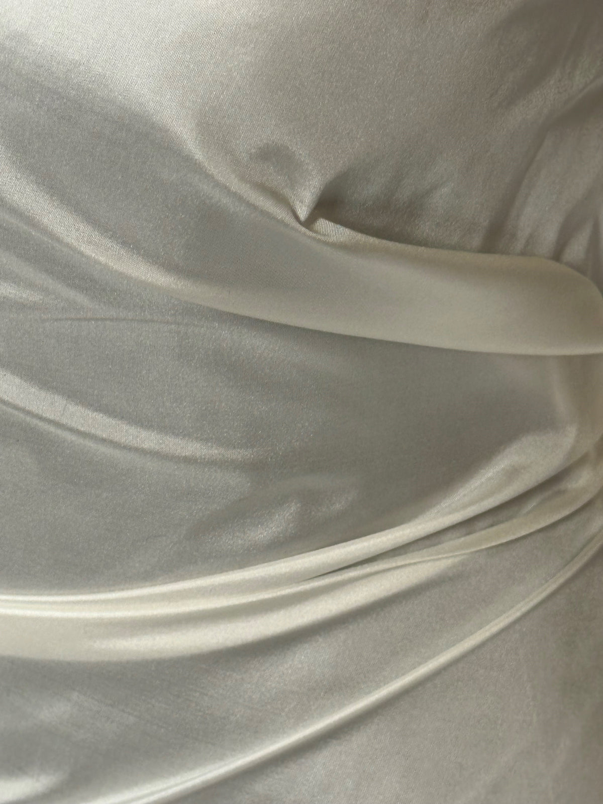 Ivory Silk Taffeta - Debutante