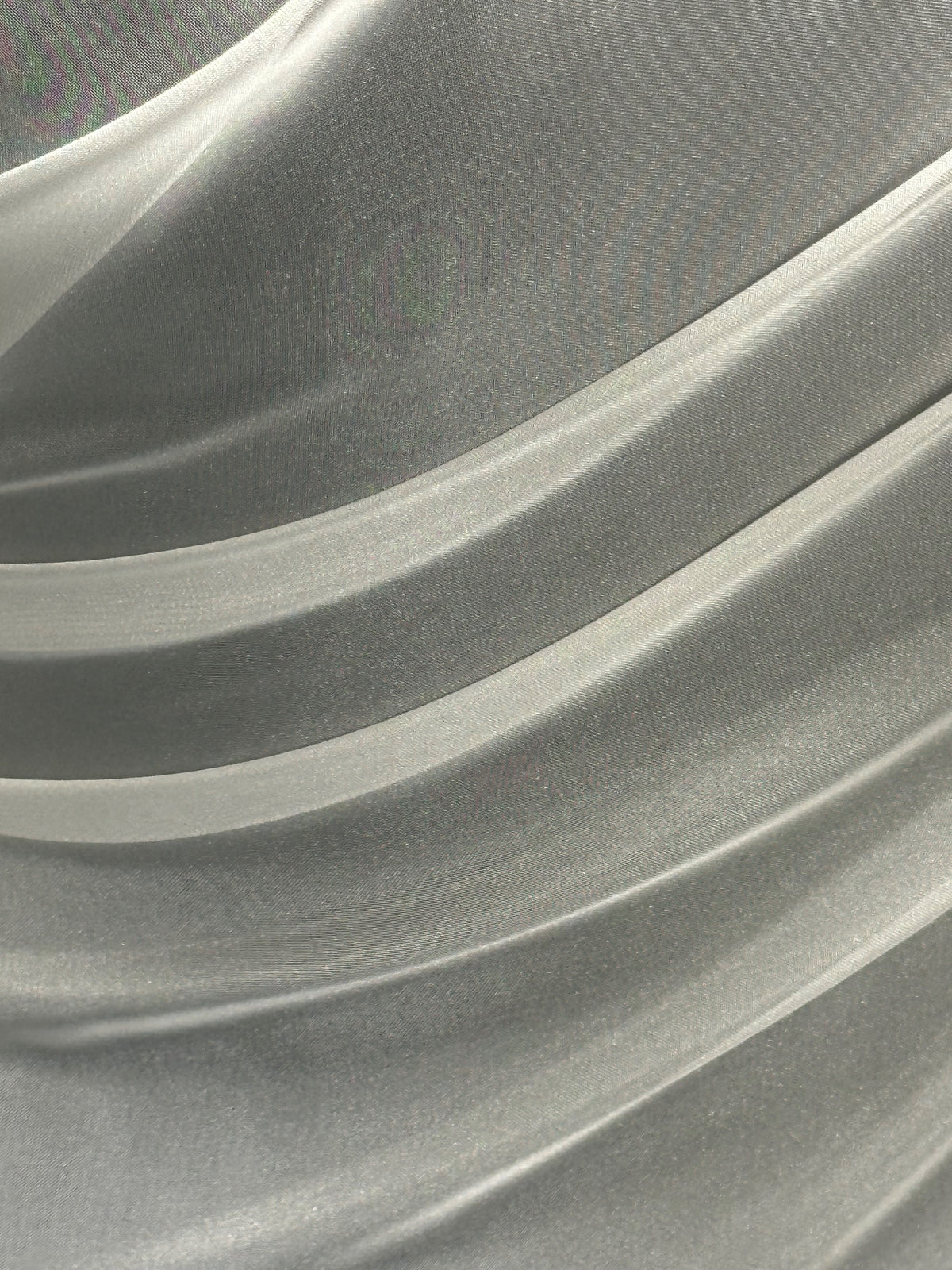 Ivory Polyester Chiffon - Honesty