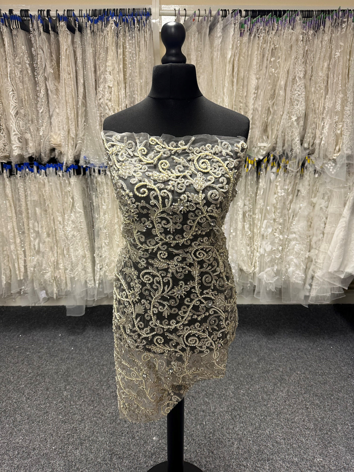 Ivory Crystal Lace - Kimchi