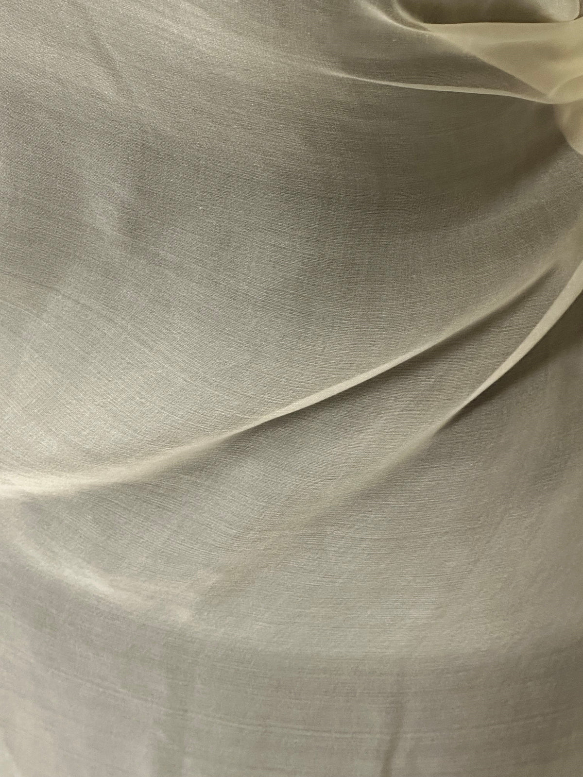 Cream Silk Chiffon - Tempest