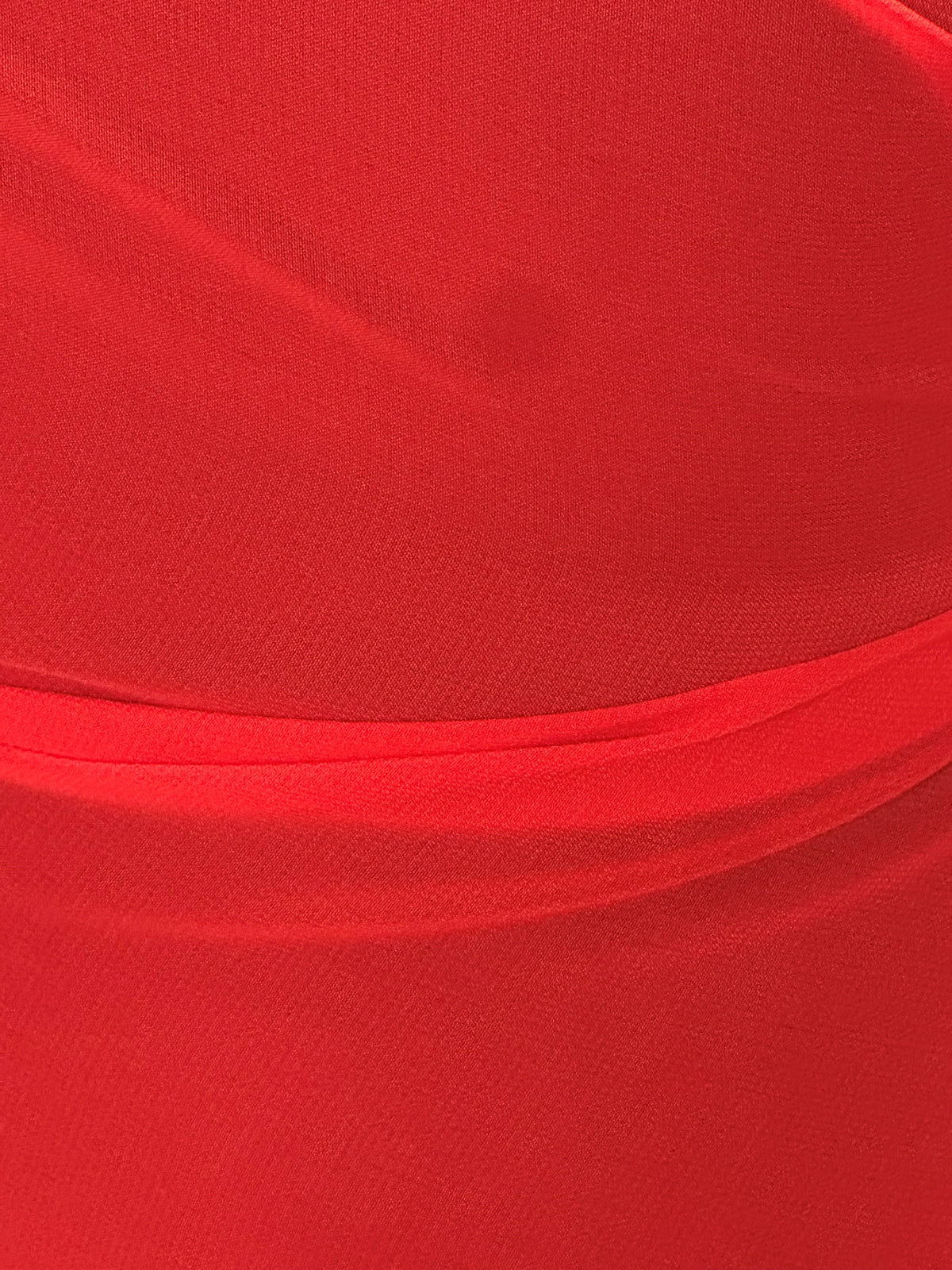 Scarlet Polyester Chiffon - Benevolence