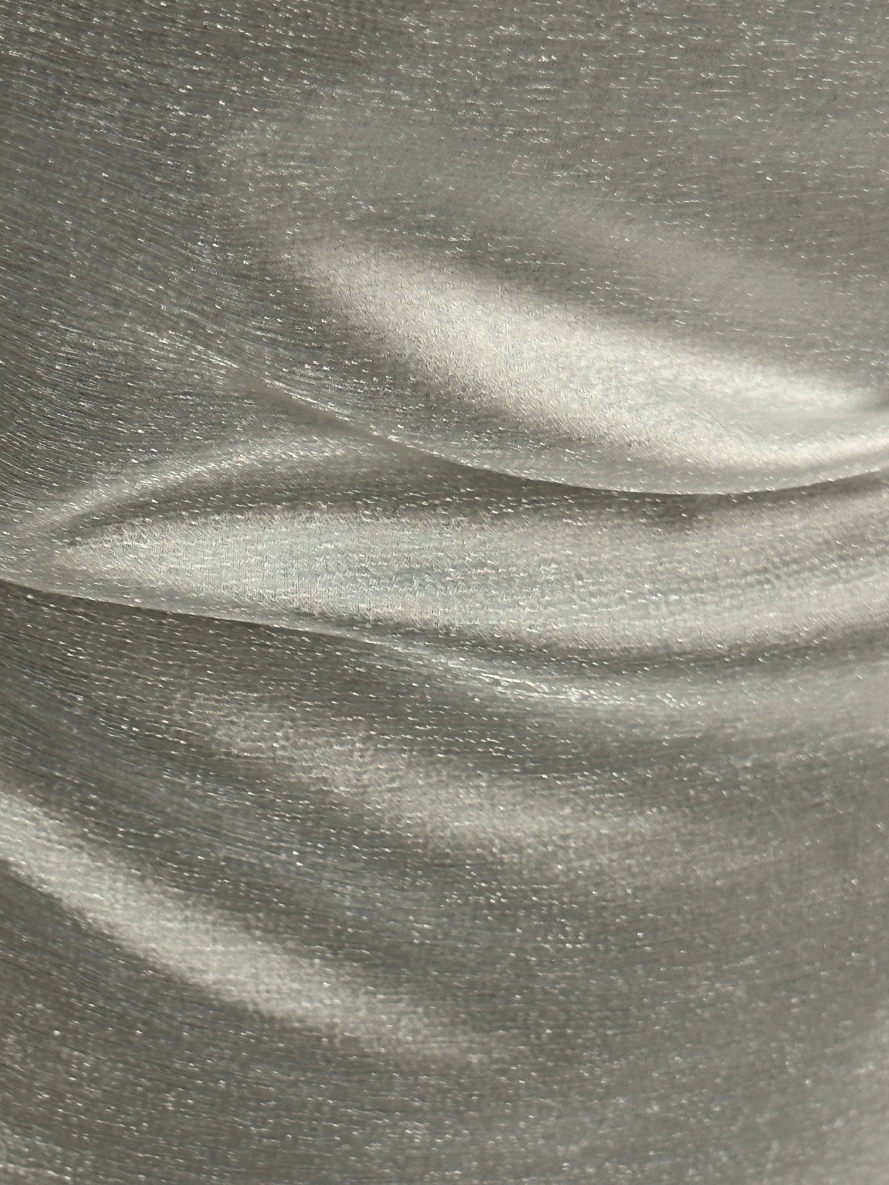 Ivory Polyester Organdy - Jocularity