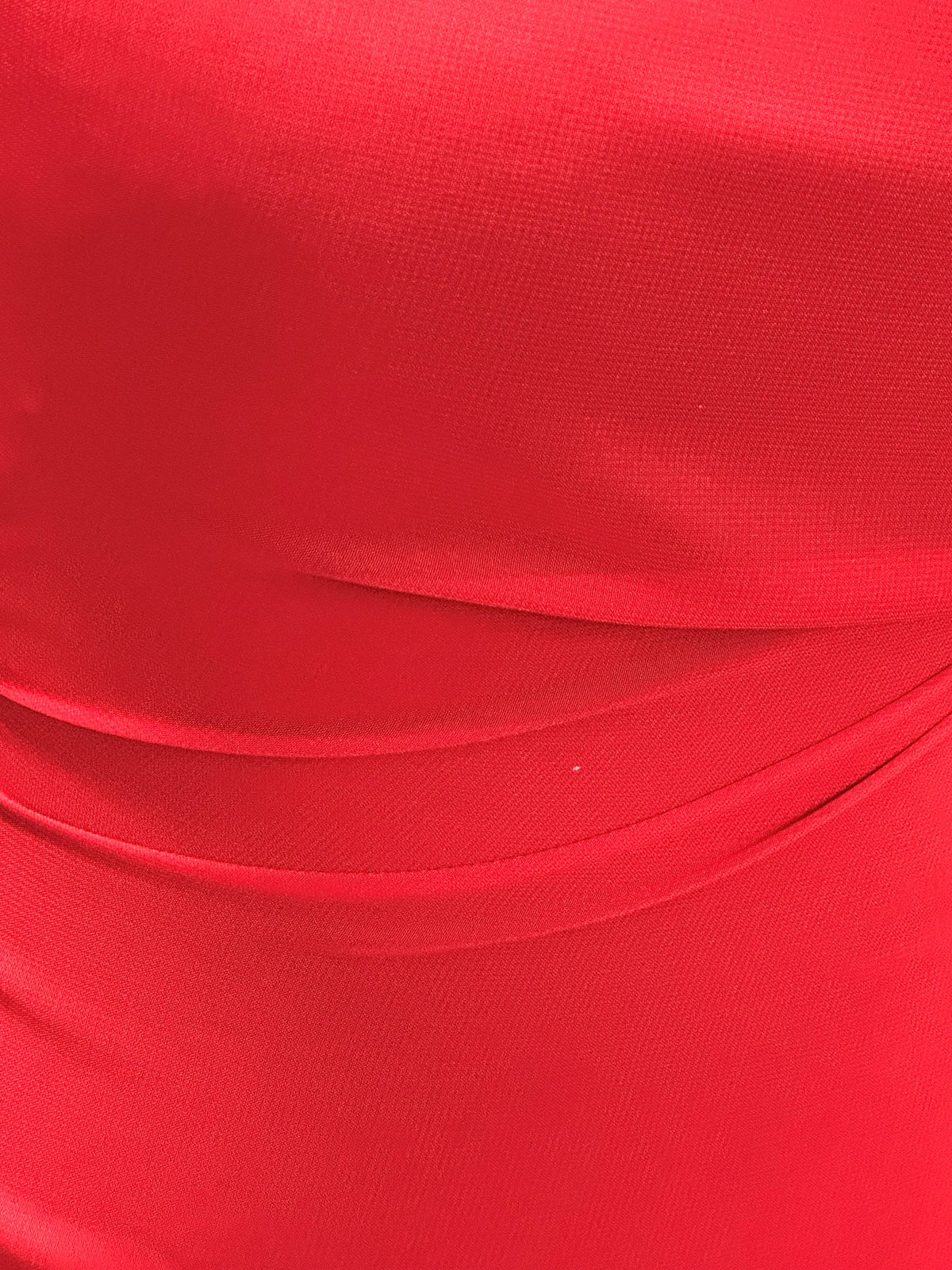 Red Polyester Chiffon - Benevolence