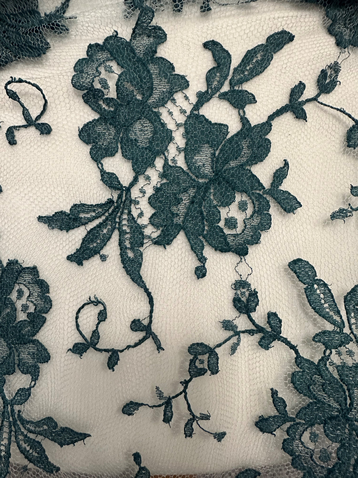 Emerald Green Lace - Kate