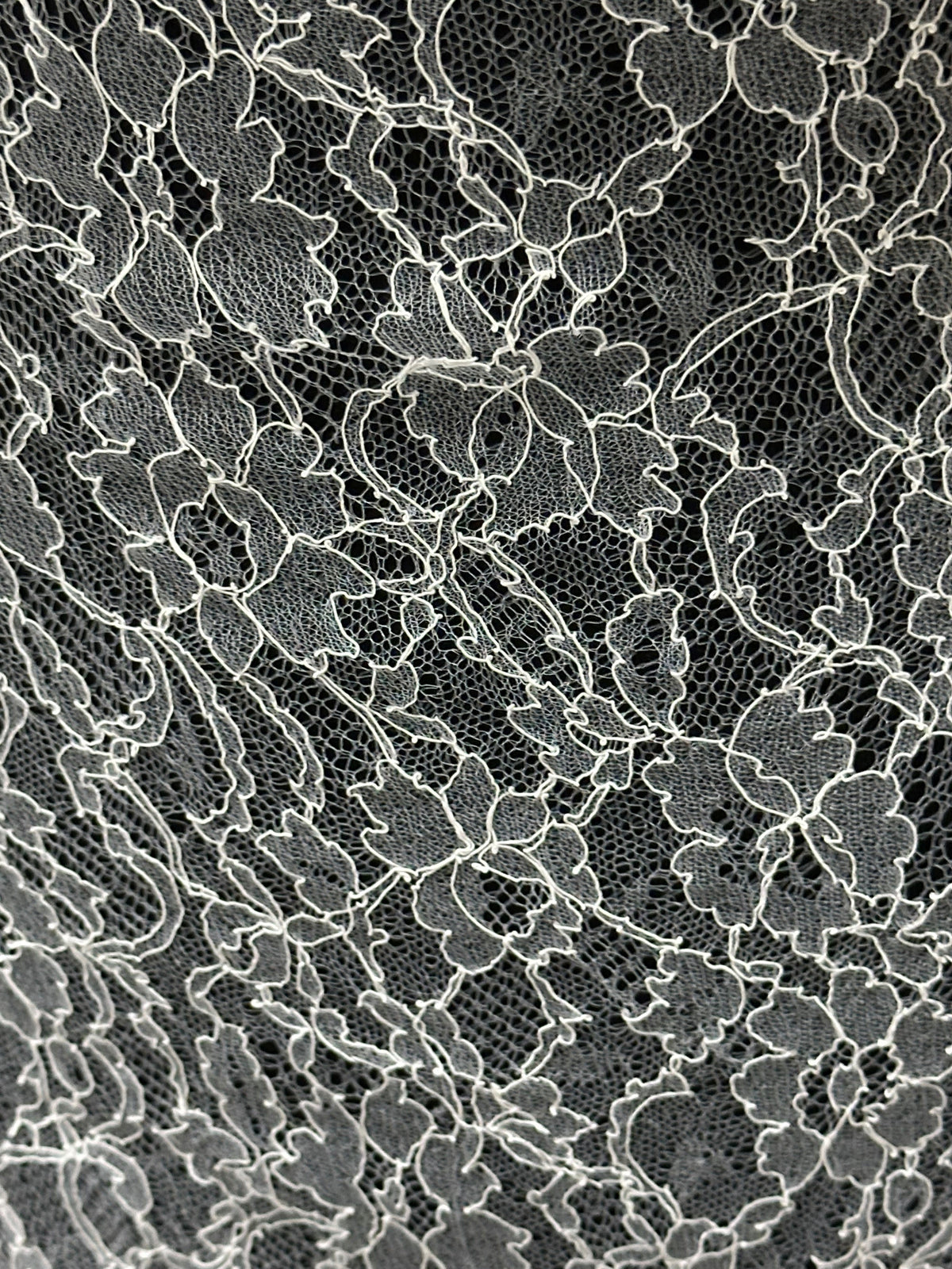 White Chantilly Lace - Samantha