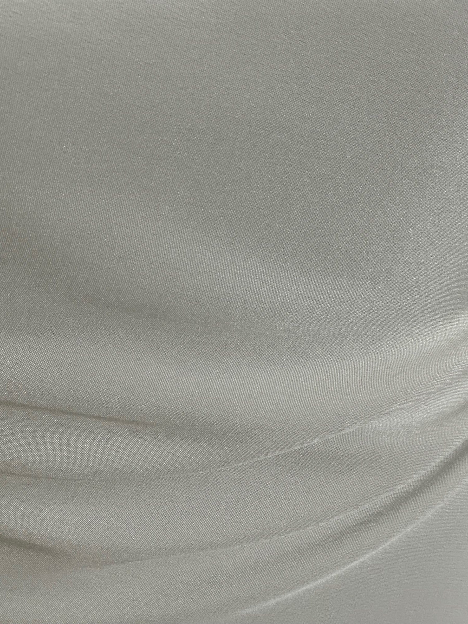 Ivory Silk Double Crepe - Expression