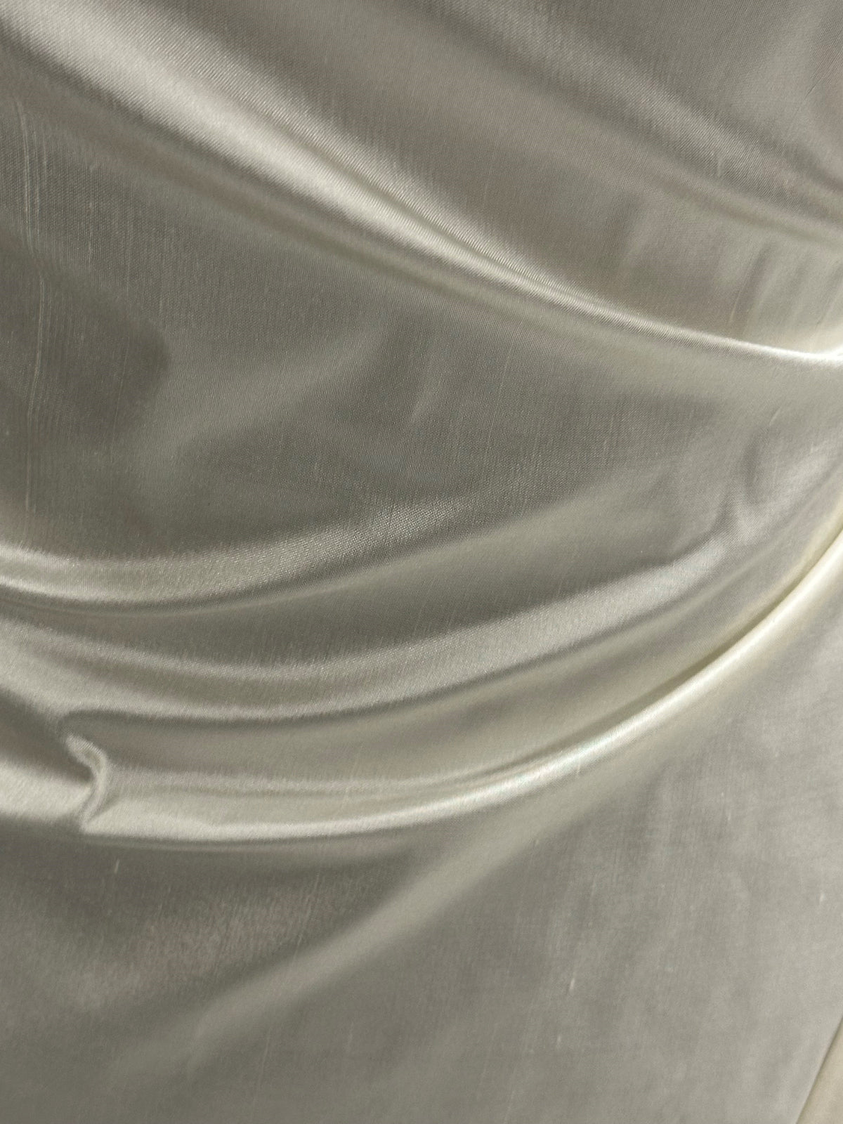 Dark Ivory Silk Dupion - Masquerade