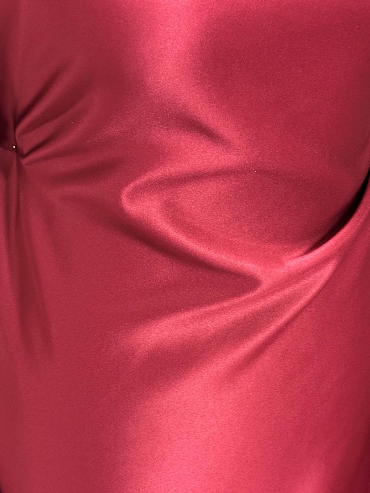 Claret Polyester Satin - Majestic