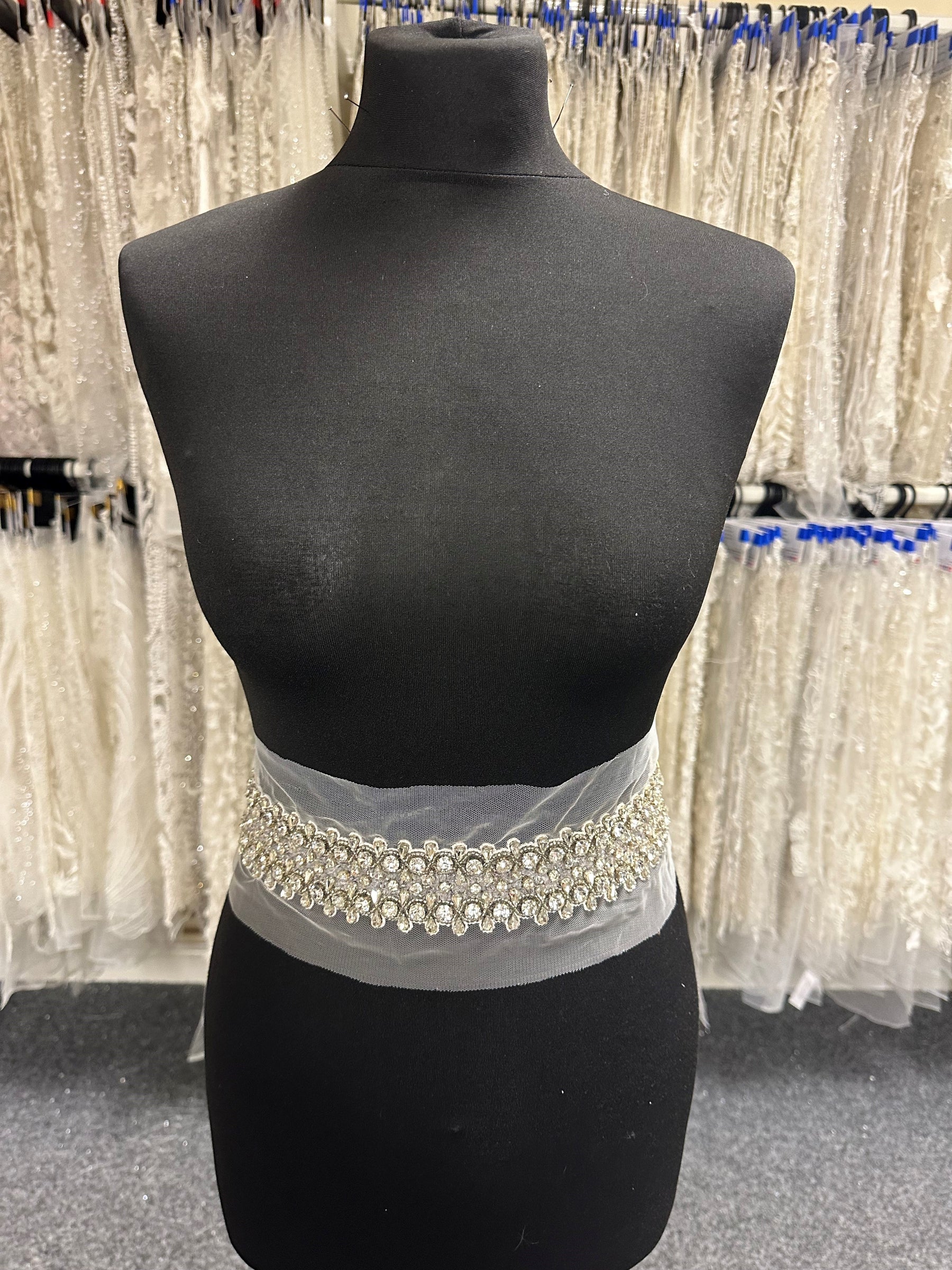 Crystal Dress Trim - Paloma