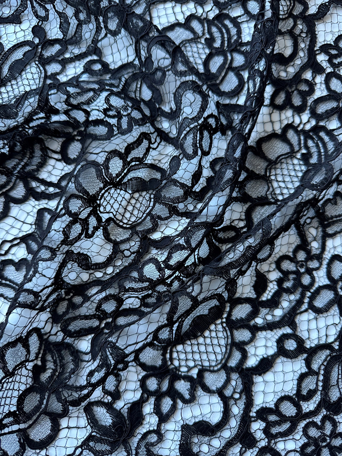 Black Chantilly Lace - Tica