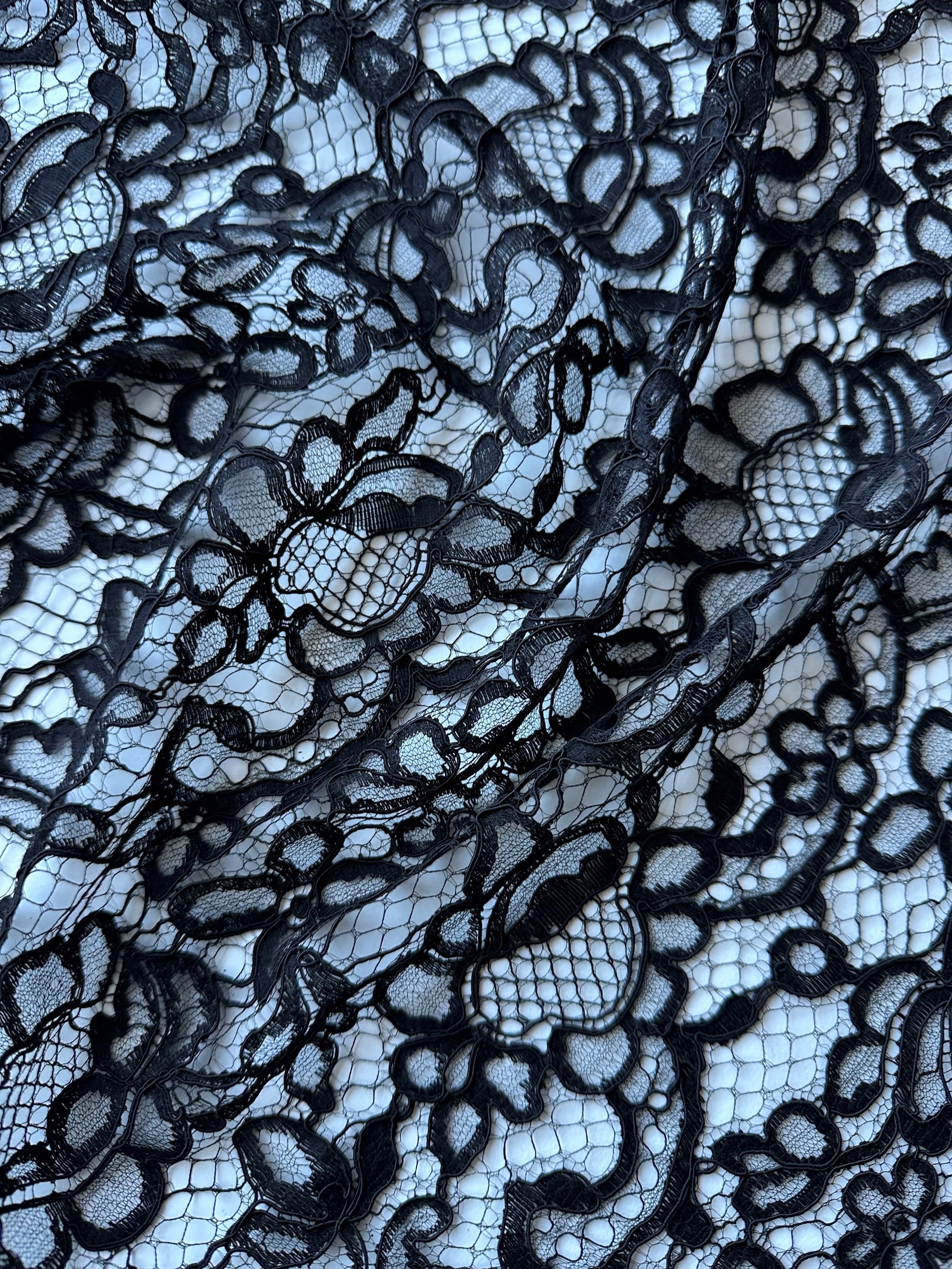 Black Chantilly Lace - Tica
