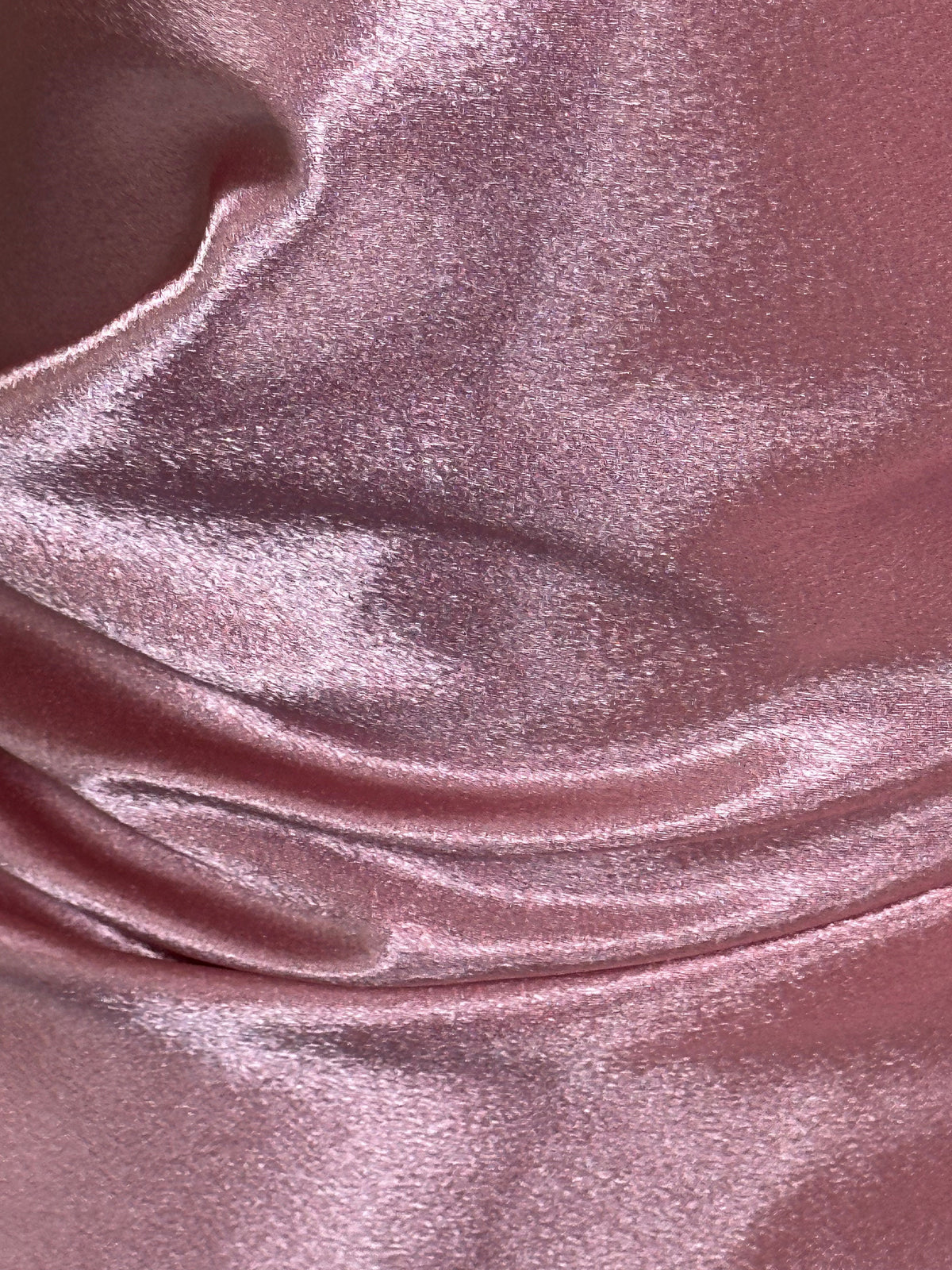 Dusky Pink Polyester Crepe Back Satin - Desire
