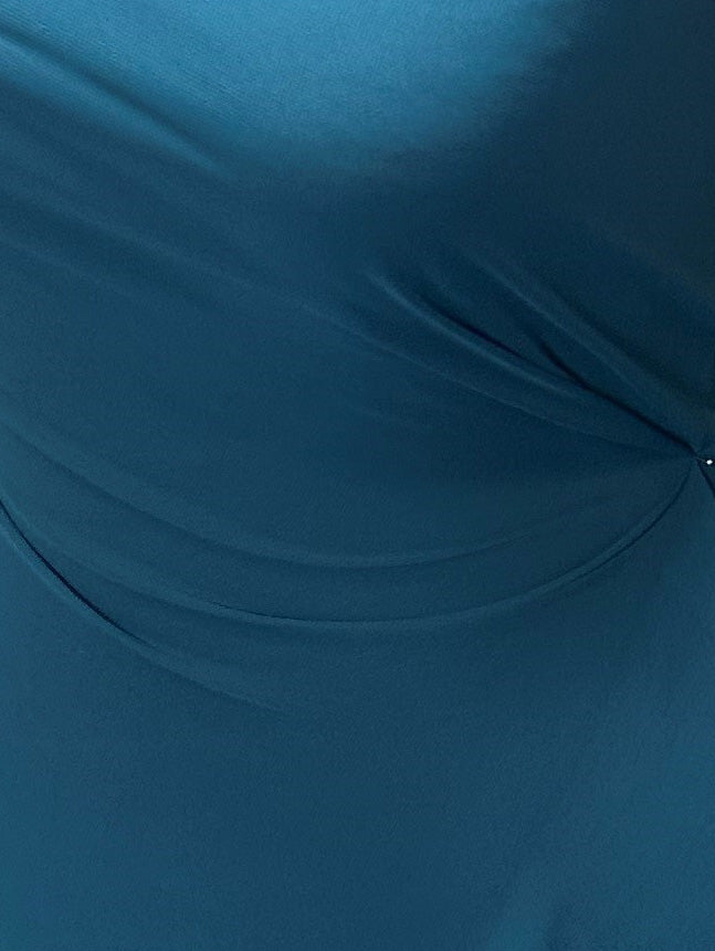 Teal Polyester Chiffon - Benevolence