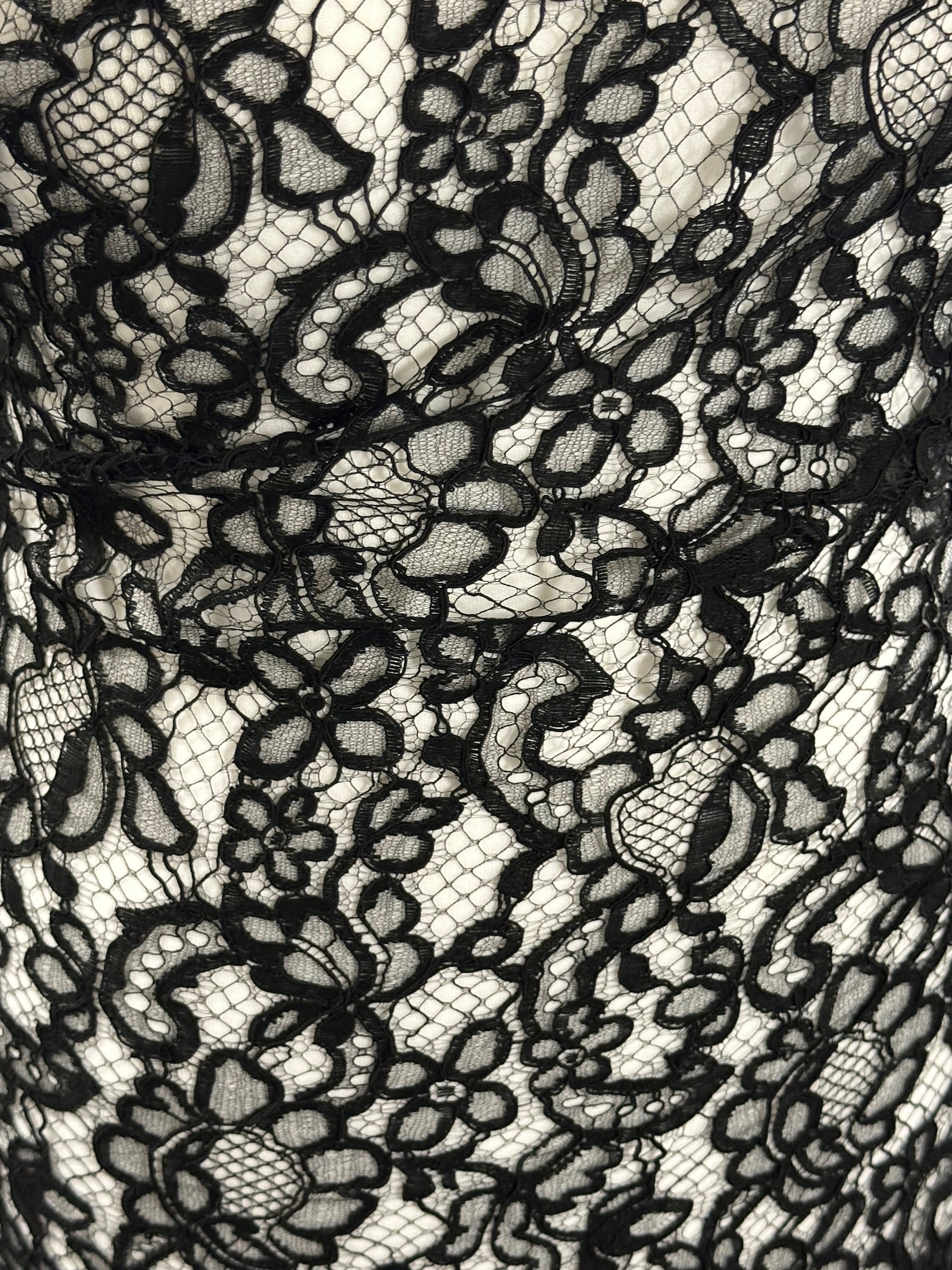 Black Chantilly Lace - Tica