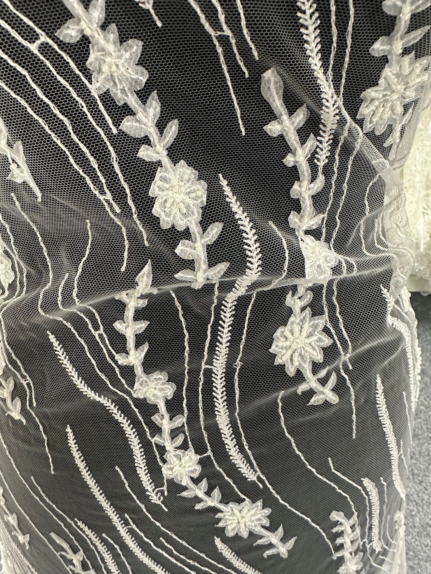 Ivory Laser Lace - Florence