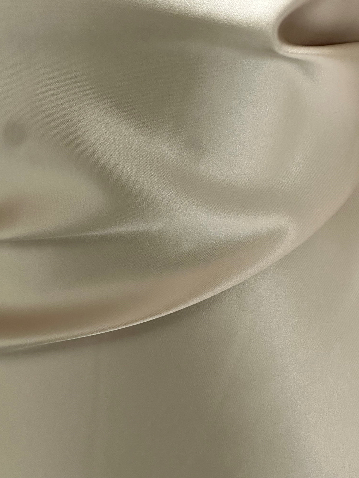 Cappuccino Polyester Duchess Satin - Contessa