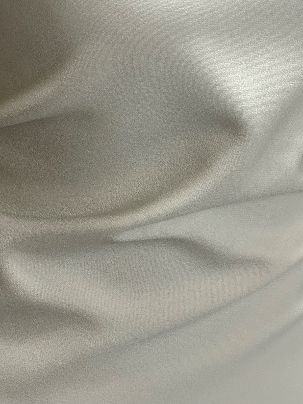 Ivory Bonded Crepe - Hippodrome