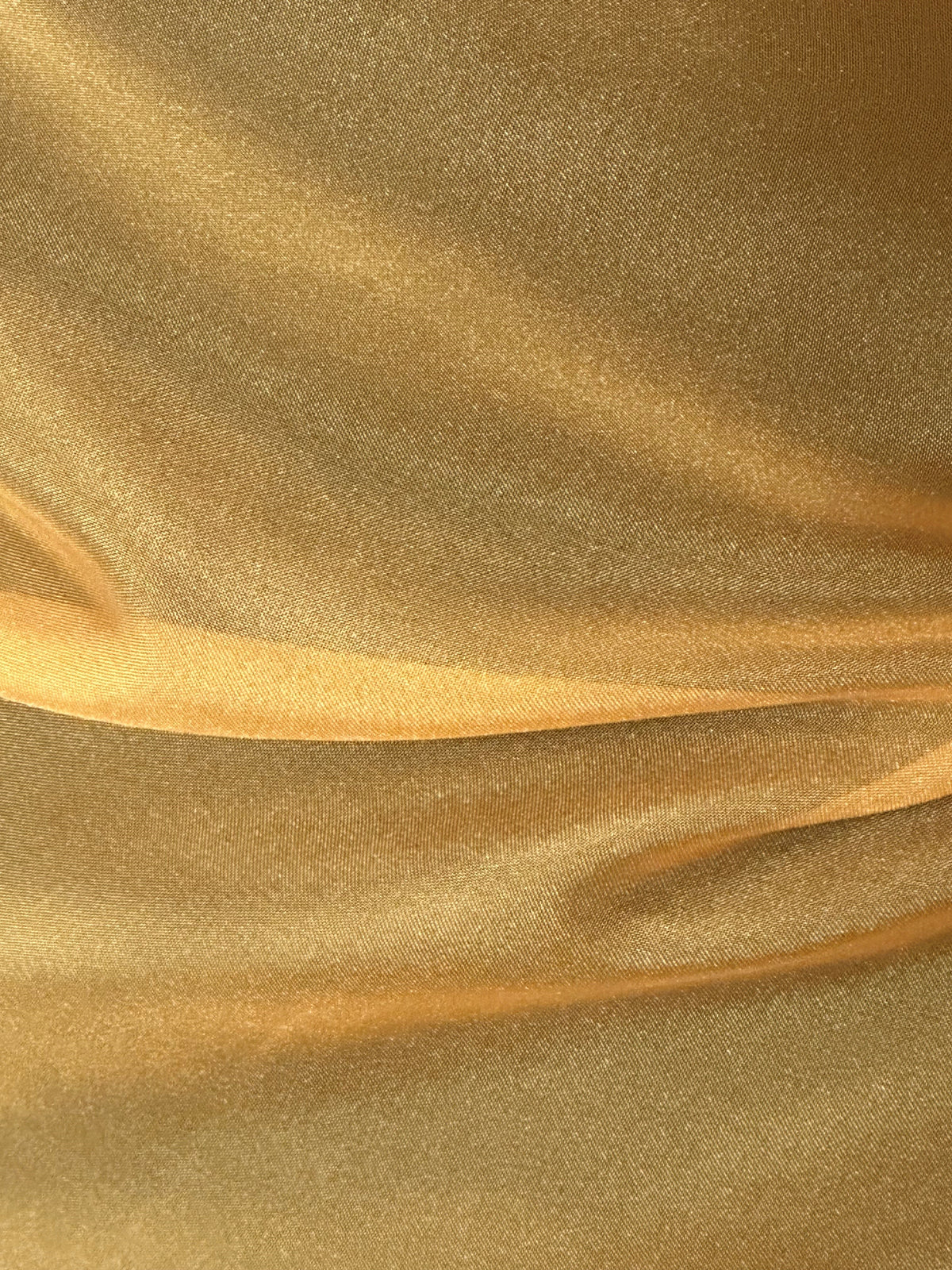 Saffron Polyester Chiffon - Honesty