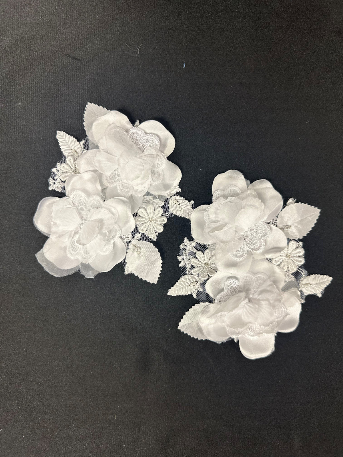 White 3D Lace Appliques - Jaunt