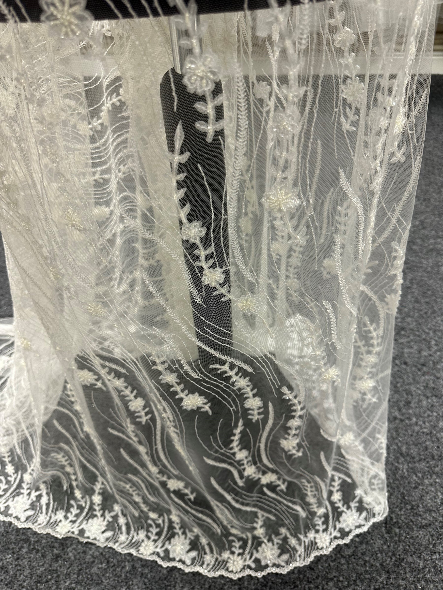 Ivory Laser Lace - Florence
