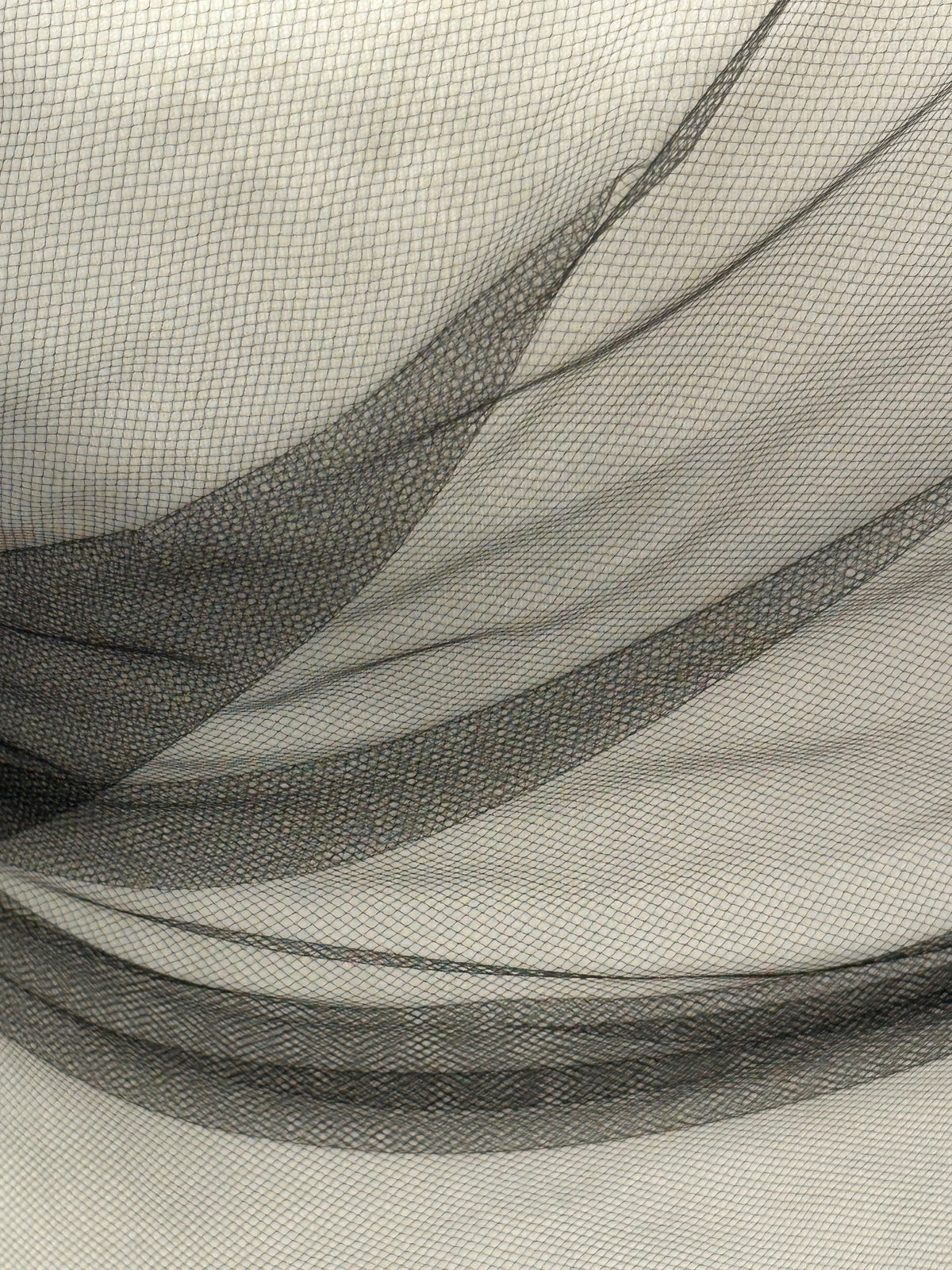 Black Tulle for Veils - Baritone