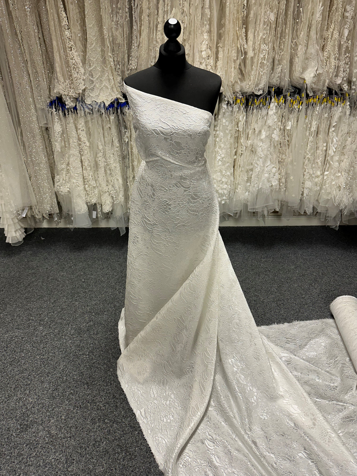 Ivory Italian Brocade - Communication