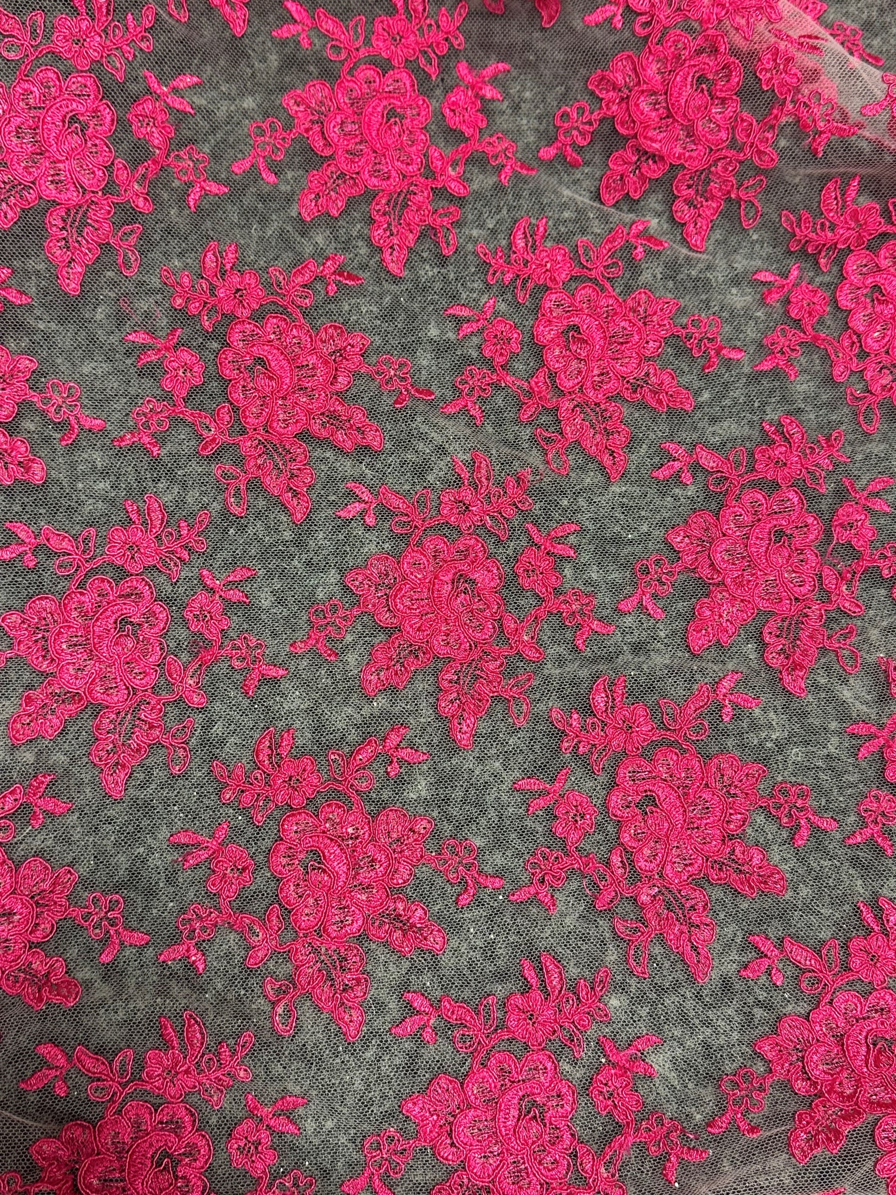 Candy Pink Lace - Philippa