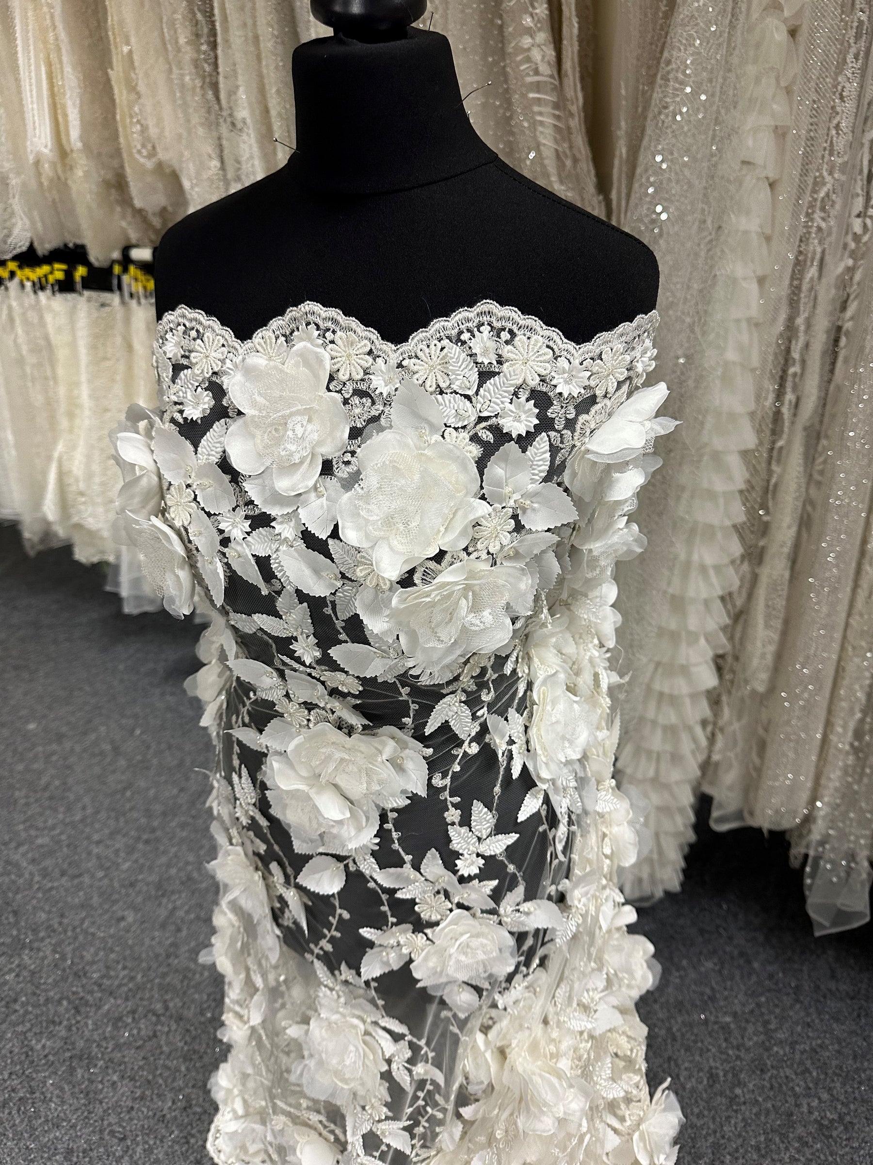 Ivory 3D Lace - Julieanne