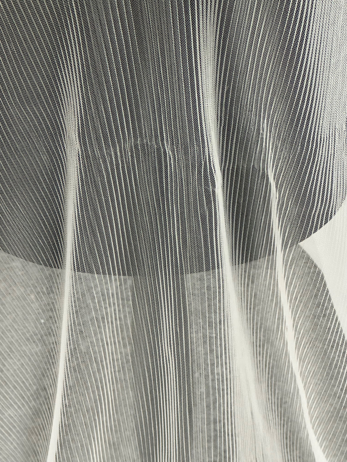 Ivory Pleated Tulle - Jomana