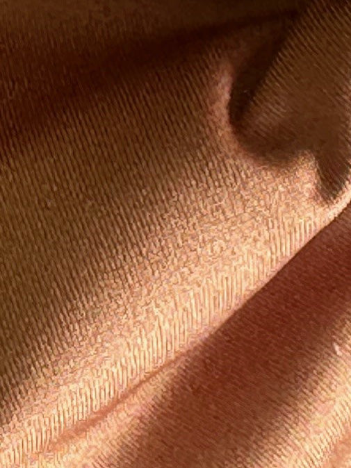 Mocca Stretch Polyester Satin - Confidence