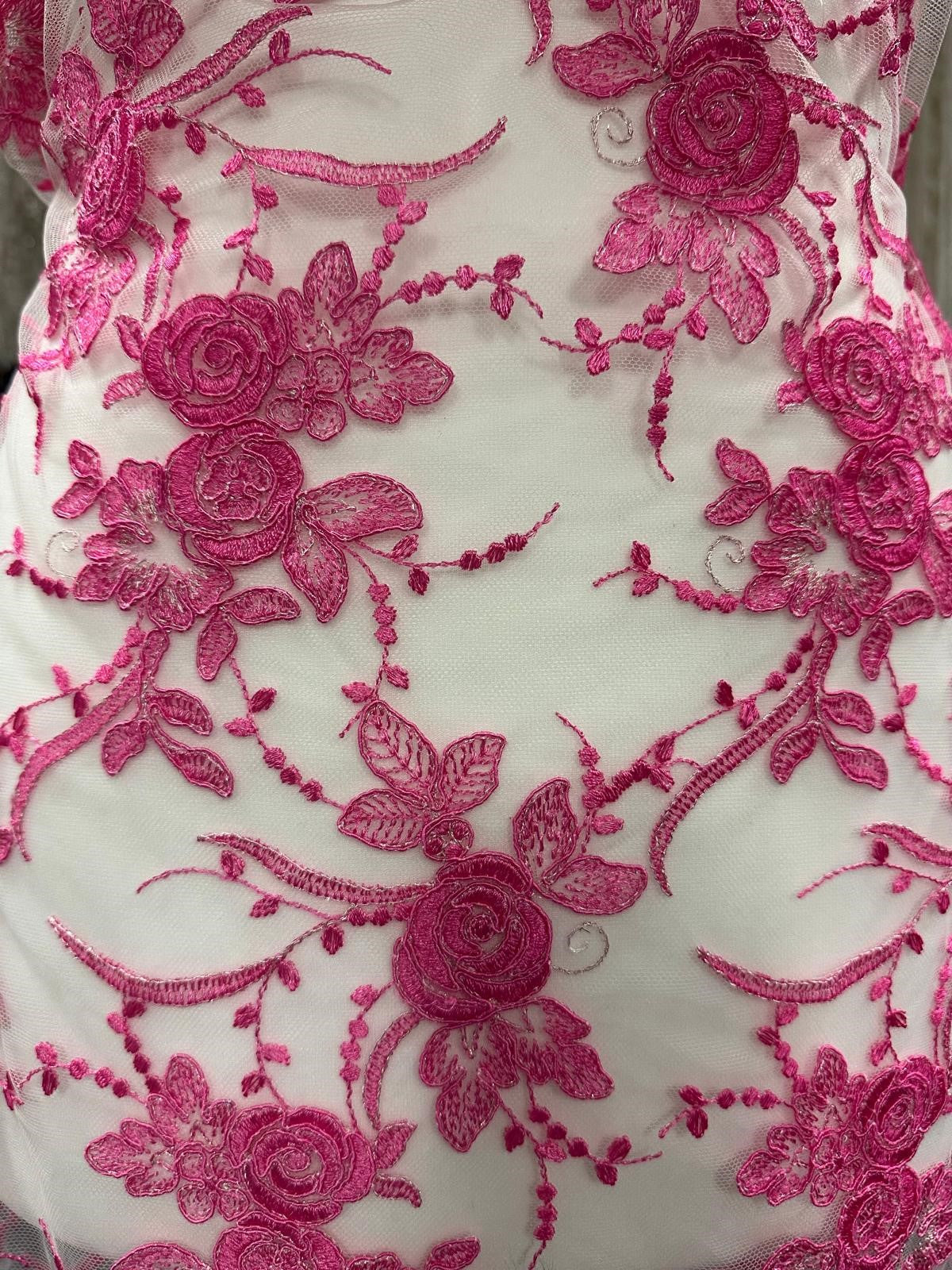 Passion Pink Lace - Maria