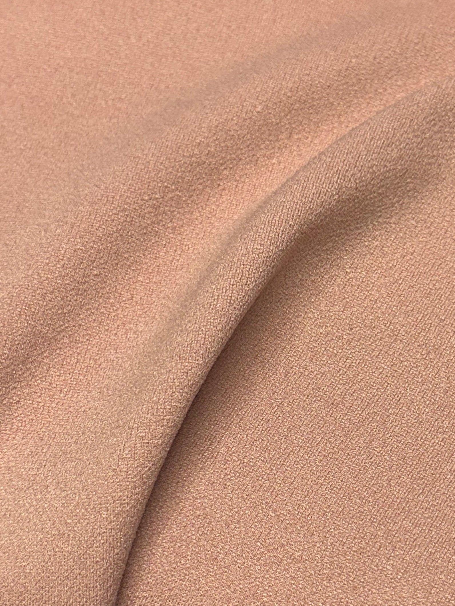 Dusty Pink Stretch Scuba Crepe