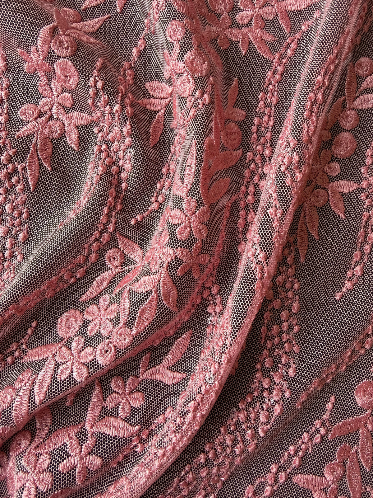 Pink Sequin Lace - EB3051