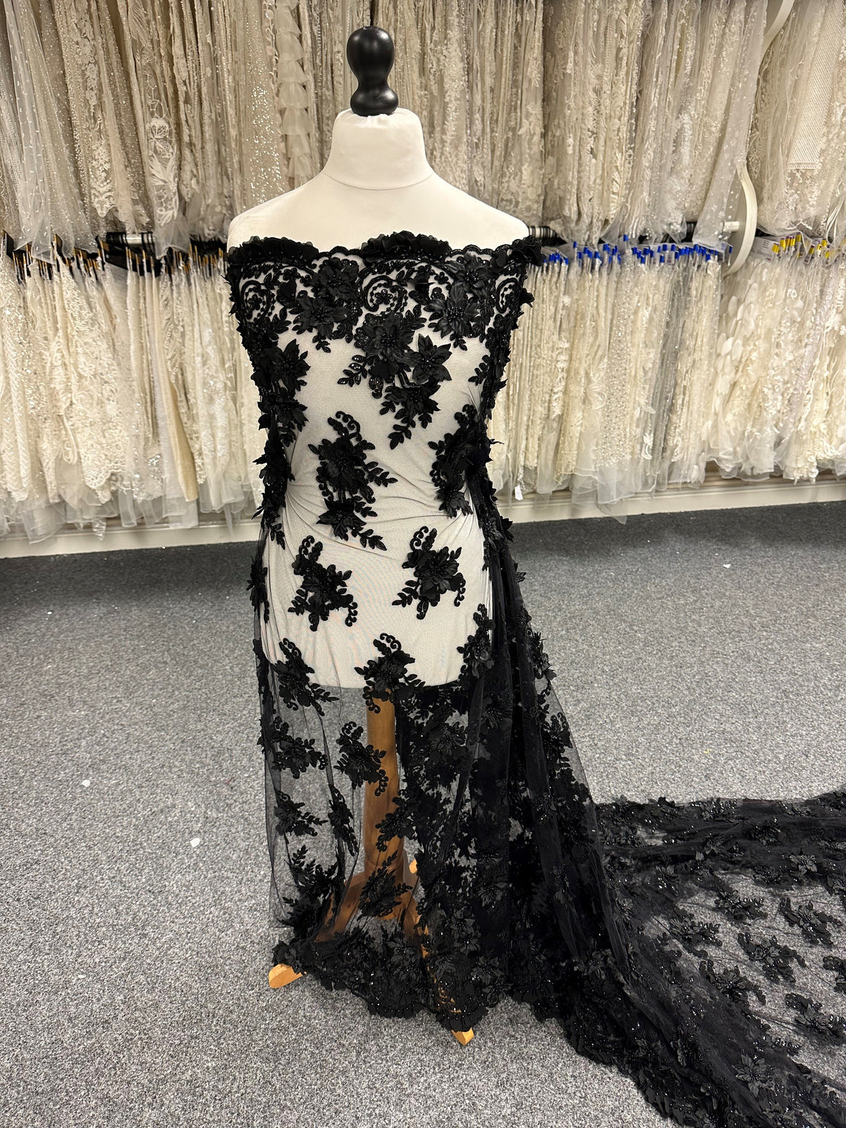 Black Beaded Lace - Buffy