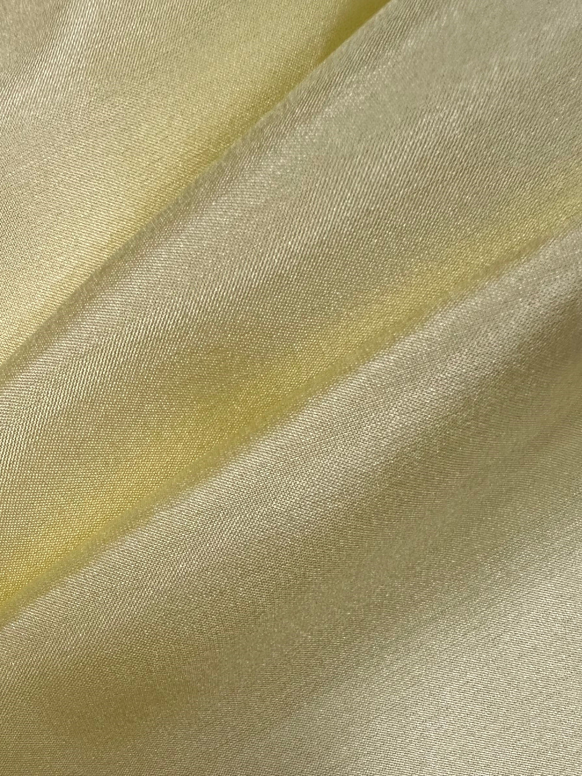 Pale Yellow Silk Habotai - Mosaic