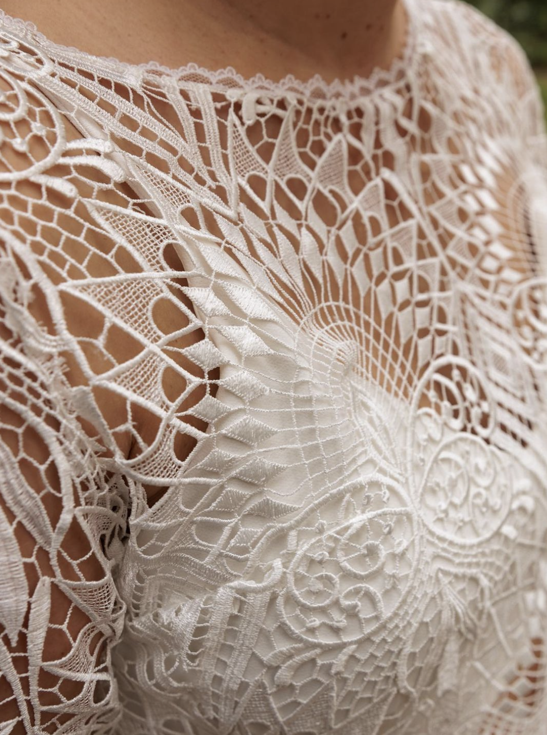 Ivory Guipure Lace - Felipa