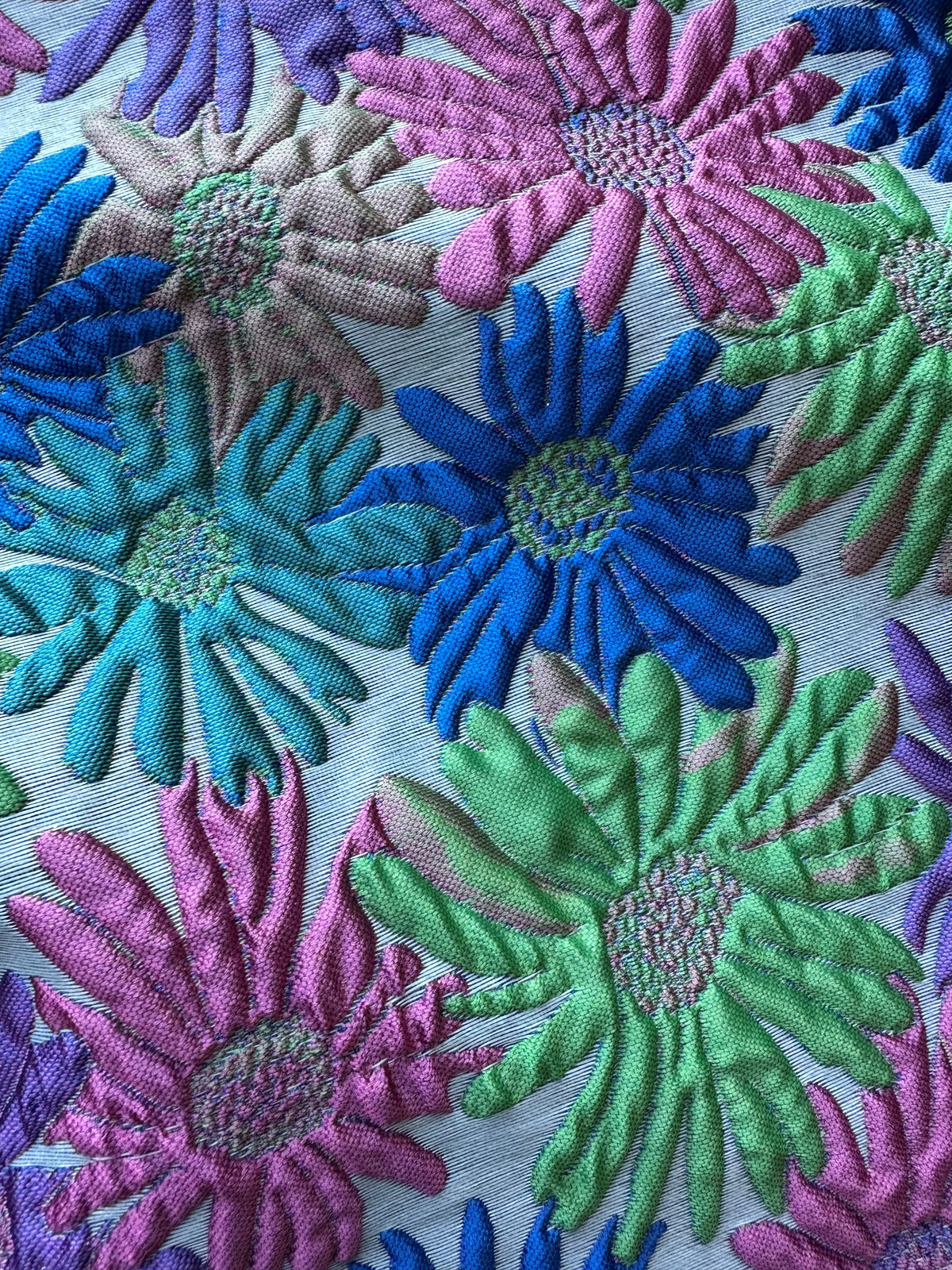 Multicoloured Jacquard Brocade - Native