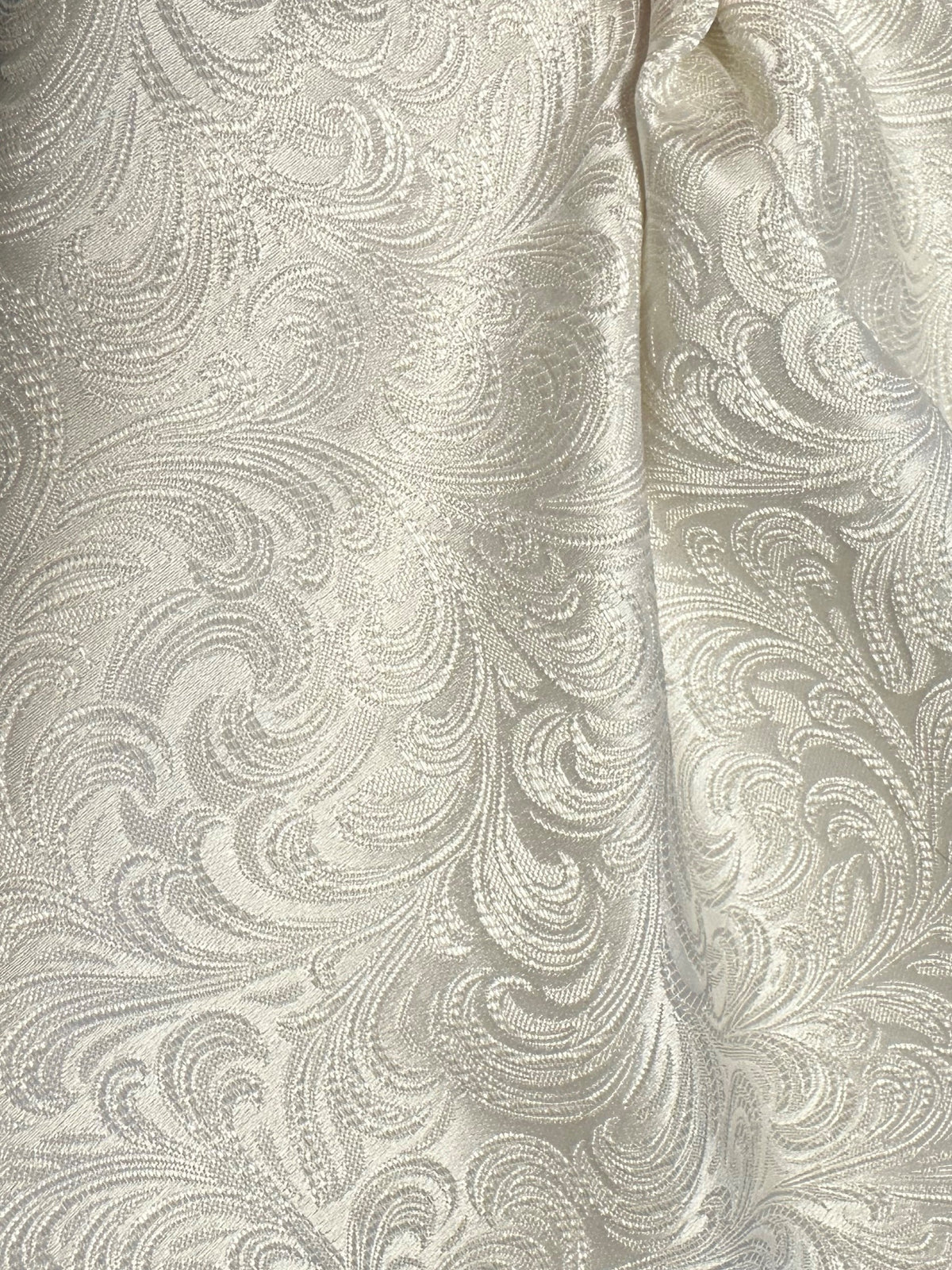 Ivory Jacquard Fabric - Assis