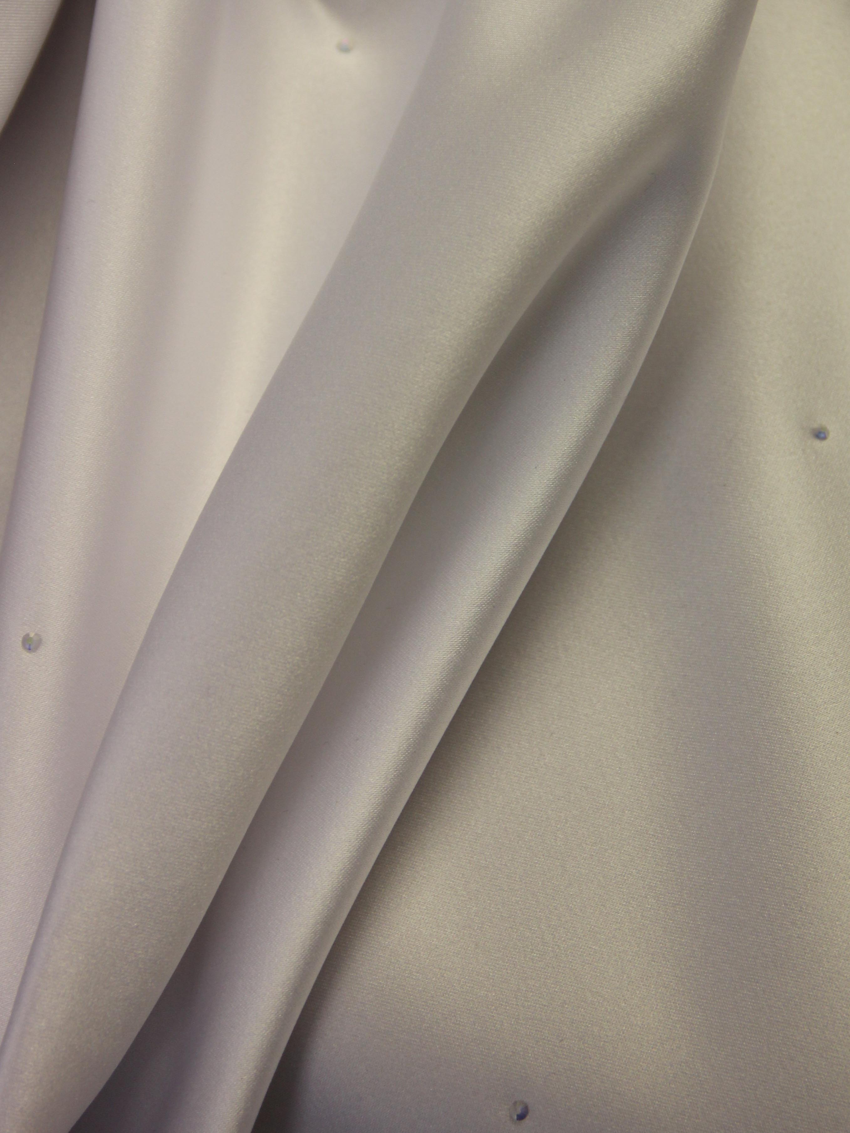 Ivory Crystalised Duchess Satin Detachment main image 1